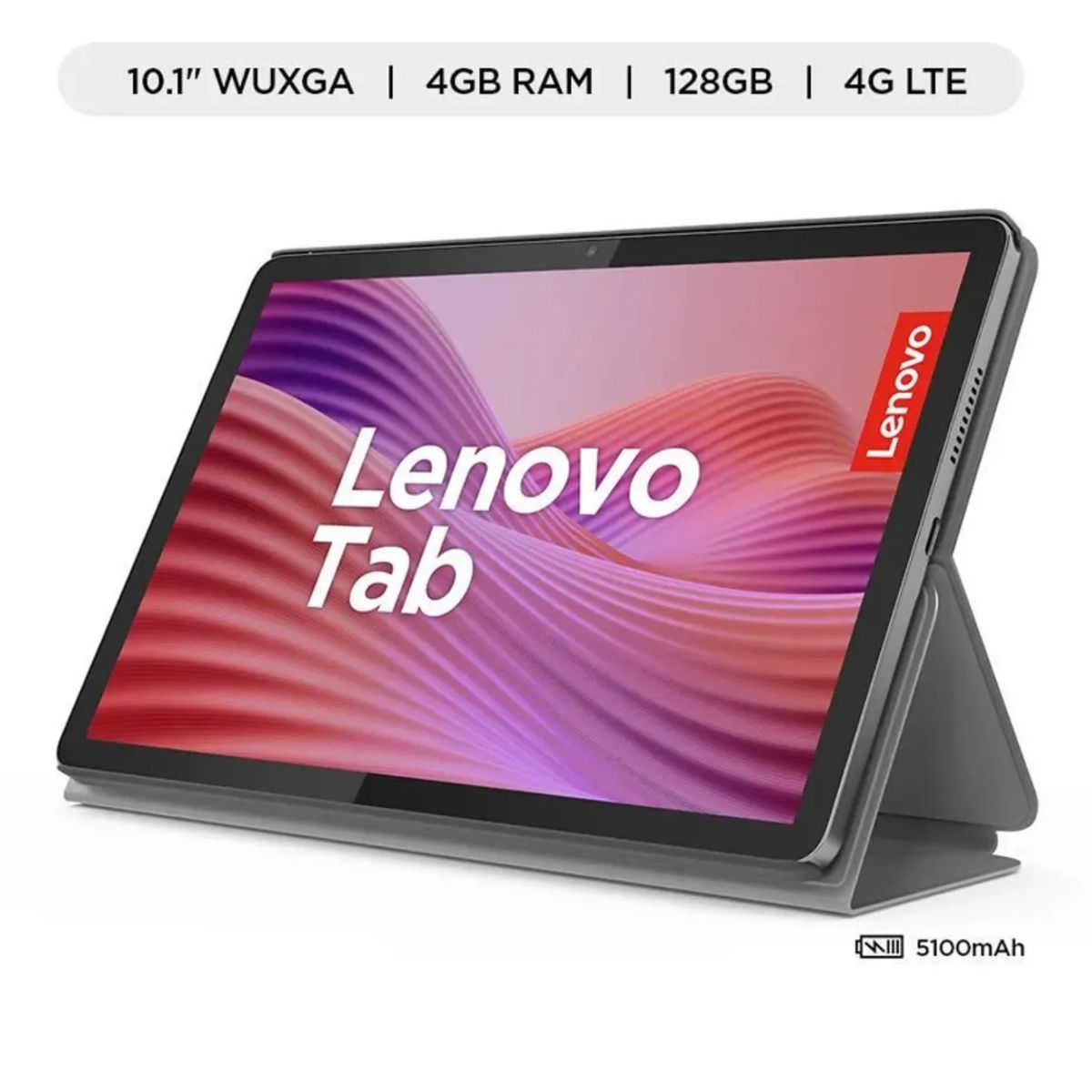 LENOVO - Tablet Lenovo LTE TB311XU Tab 101 WUXGA 4GB 128GB - Luna Gray
