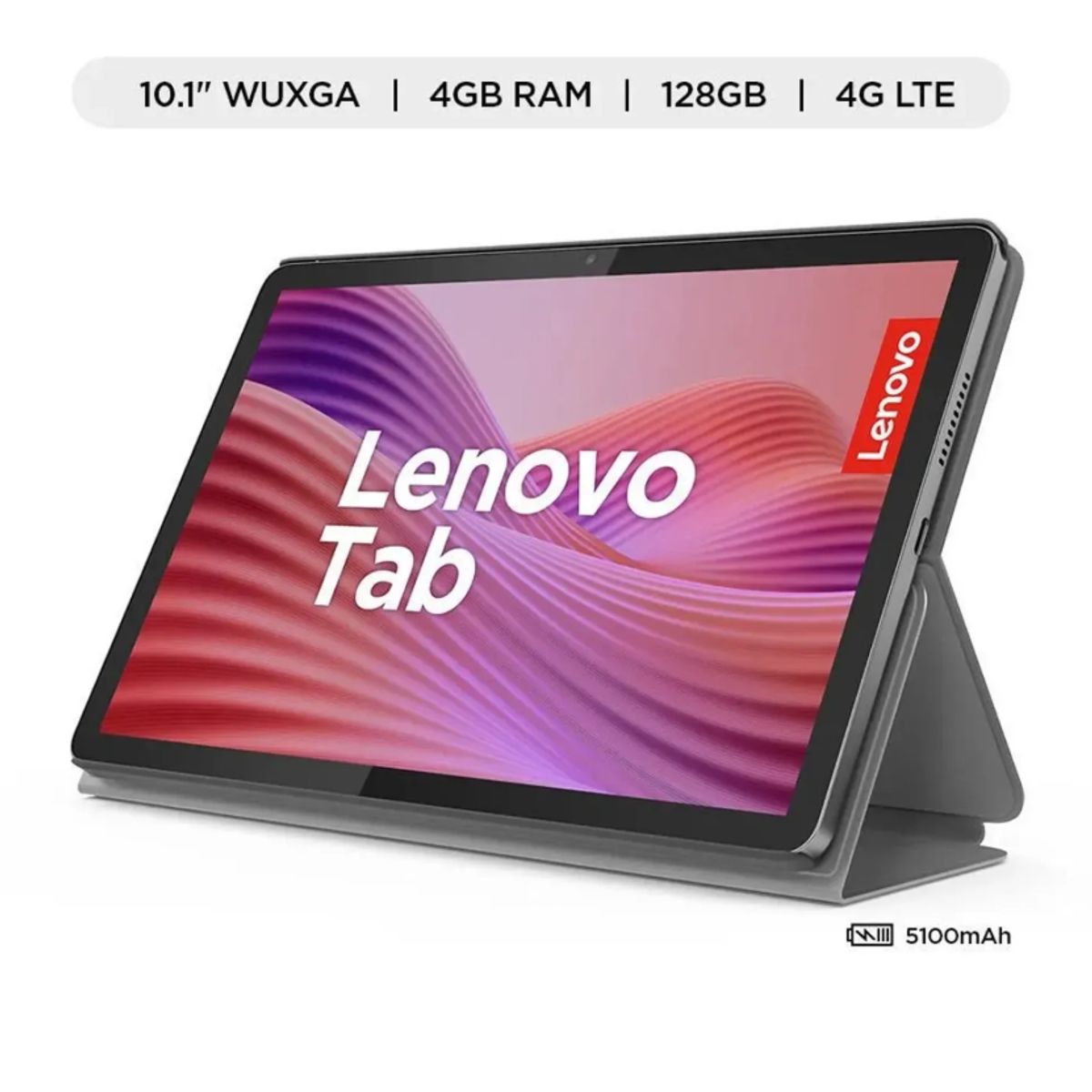 LENOVO - Tablet Lenovo LTE TB311XU Tab 101 WUXGA 4GB 128GB - Luna Gray