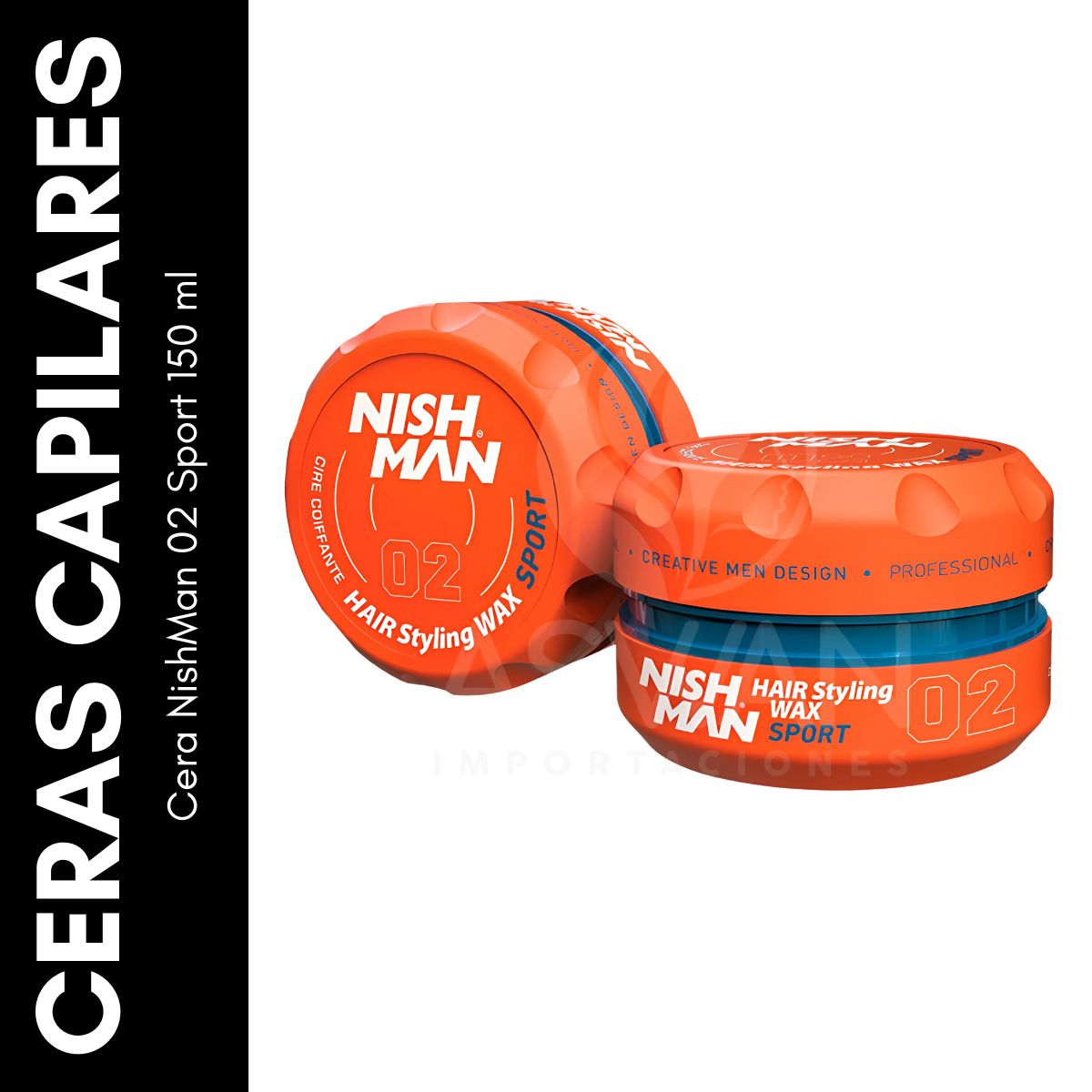 GENERICO - Cera NishMan 02 Sport 150 ml