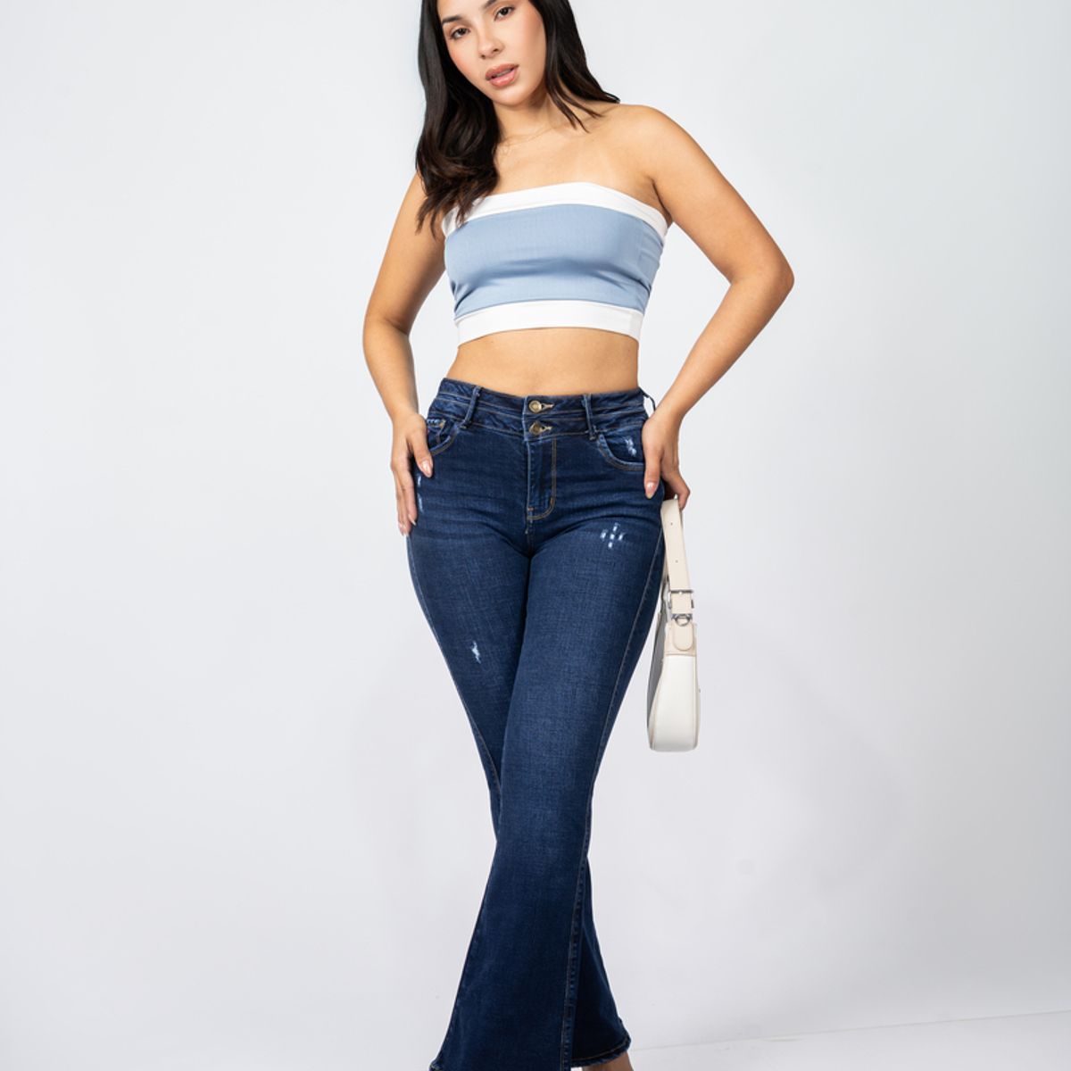 SASSARI - FLARE BRILLI MARCA SASSARI JEANS