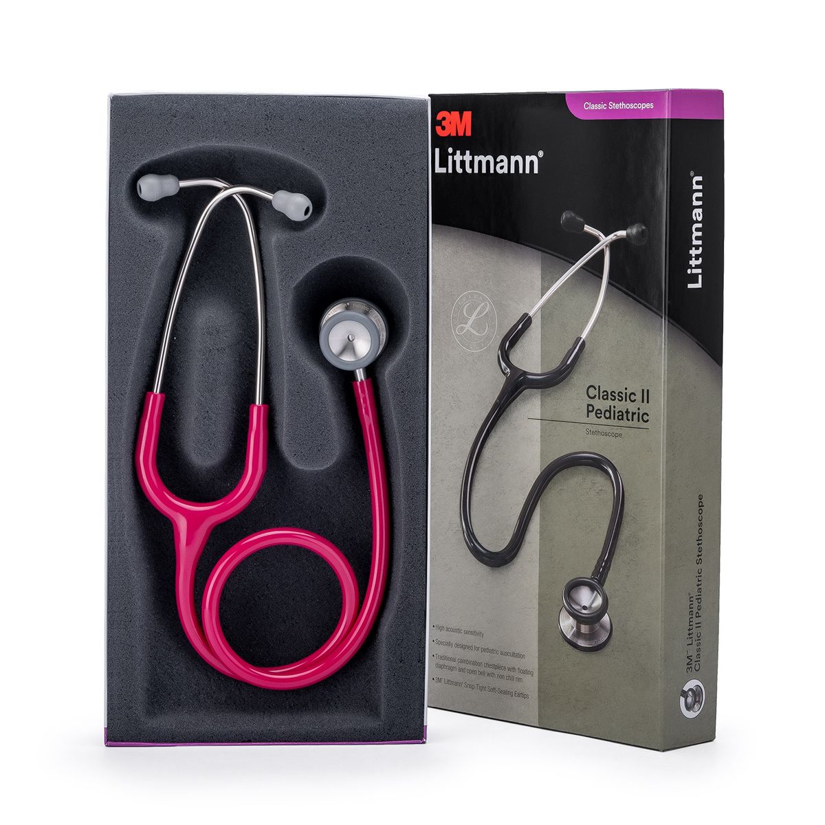 LITTMANN - Estetoscopio LITTMANN Classic II Pediátrico Frambuesa 2122