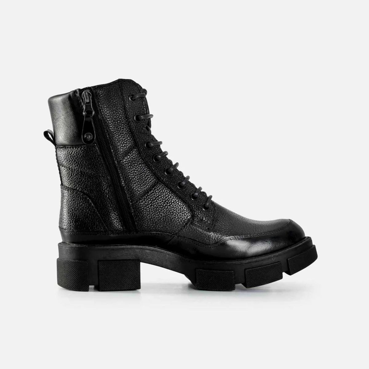 GINO BIGIONI - Botin Mujer de cuero ULT22-02-M Negro