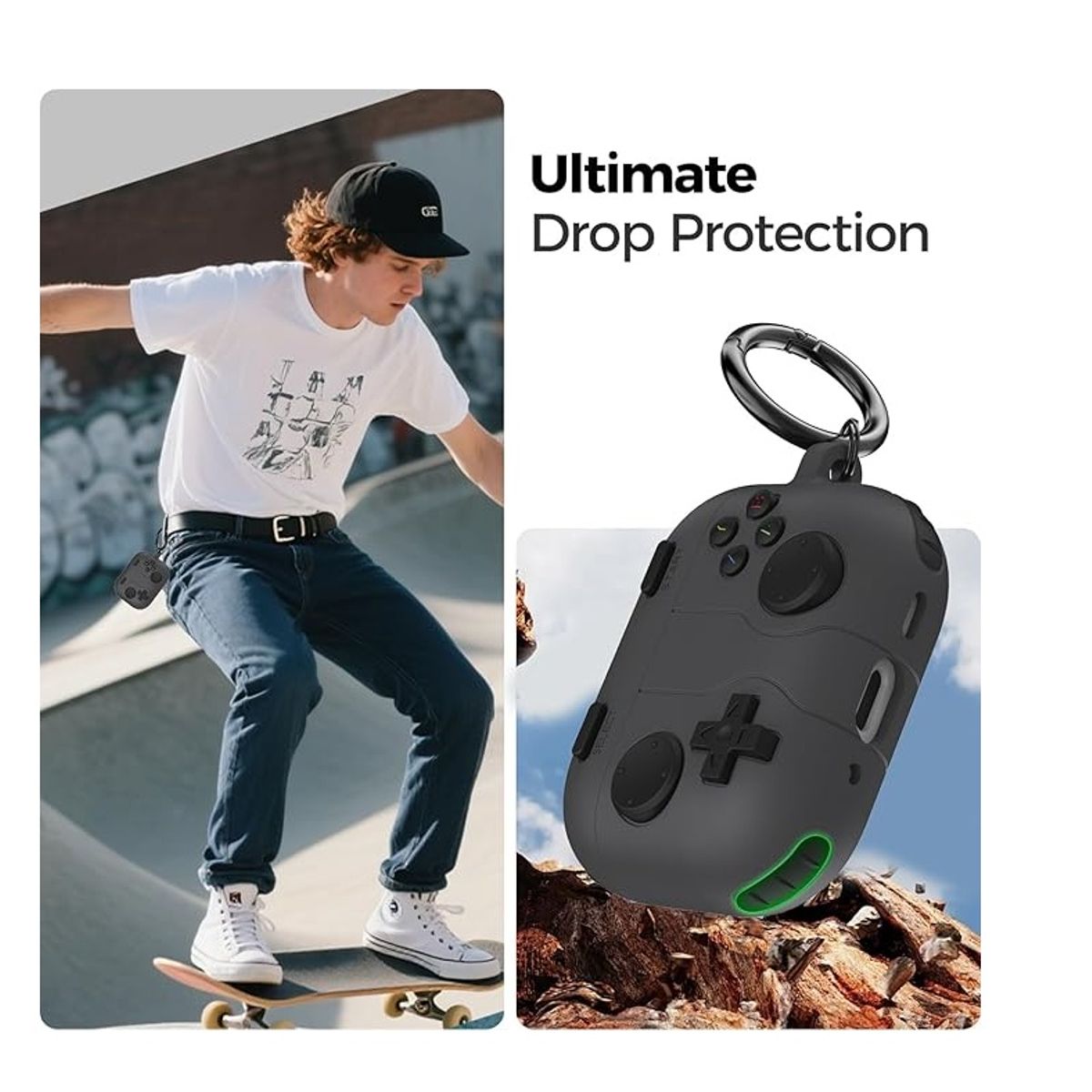 GENERICO - Funda para AirPods Pro 3 2025 con diseño Negro