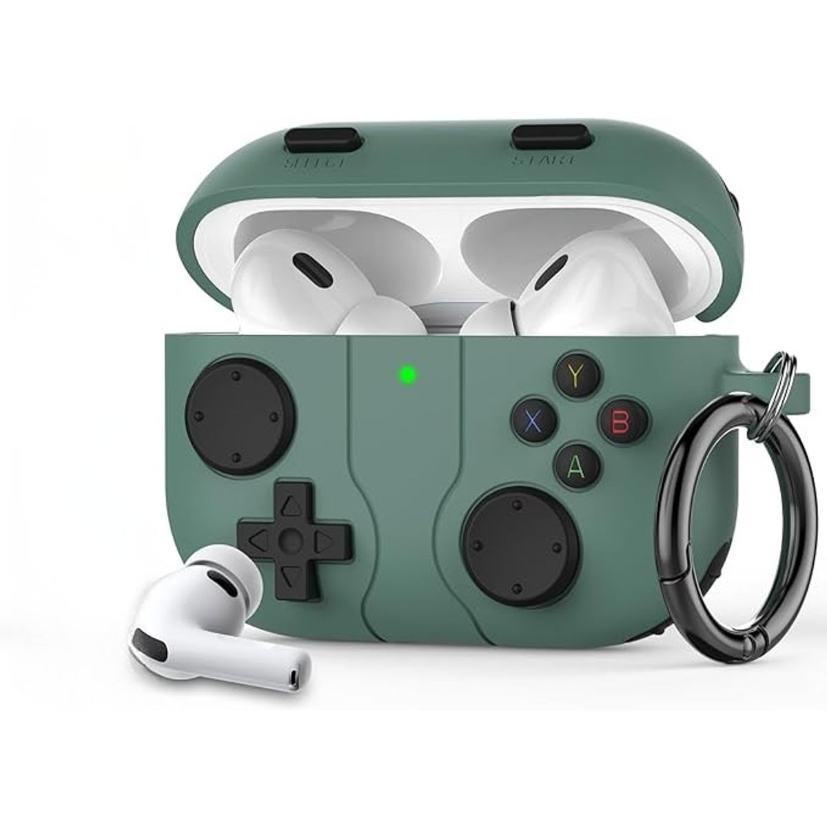 GENERICO - Funda para AirPods Pro 3 2025 con diseño Verde