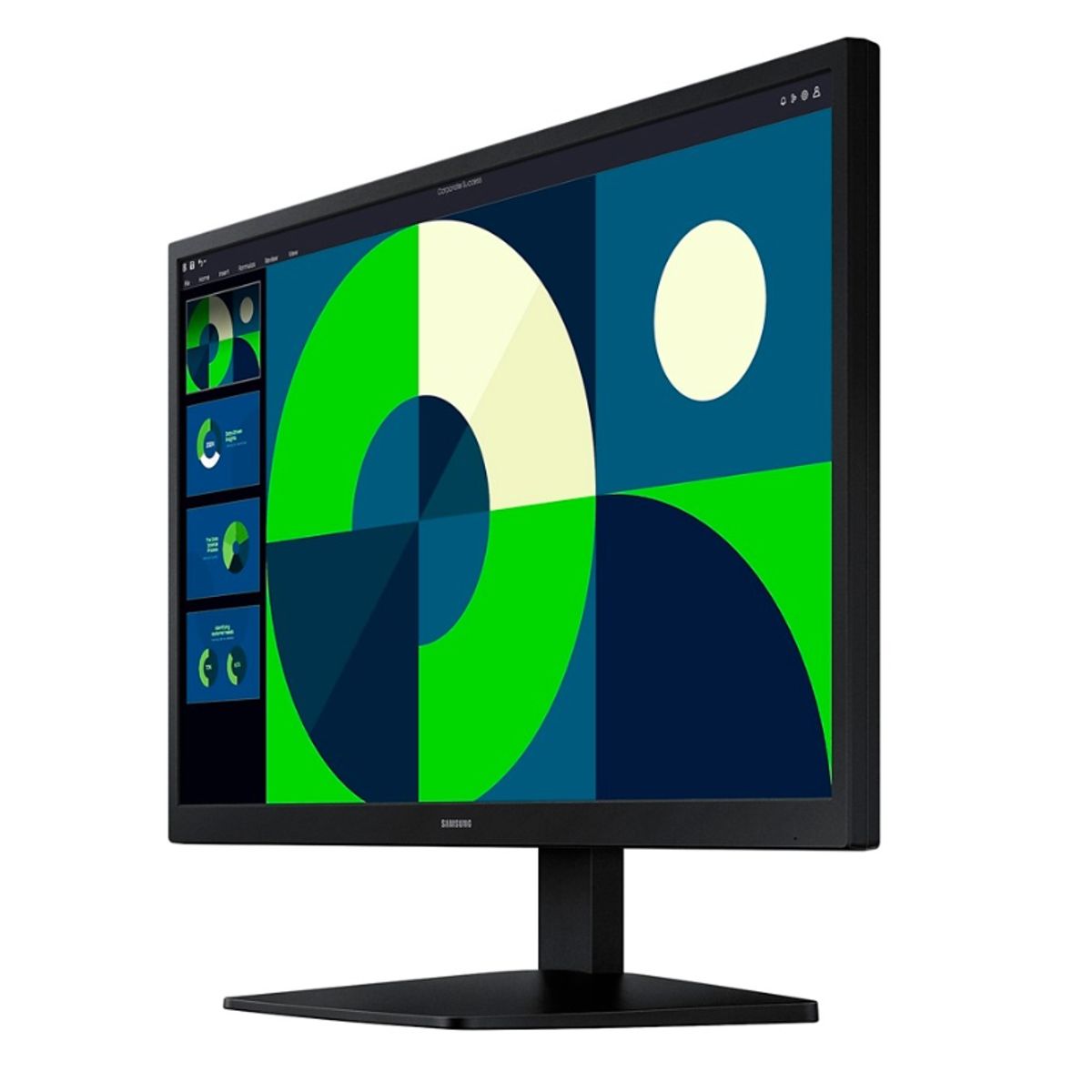 SAMSUNG - Monitor Samsung 22″ LS22D310EALXPE Full HD 75Hz HDMI