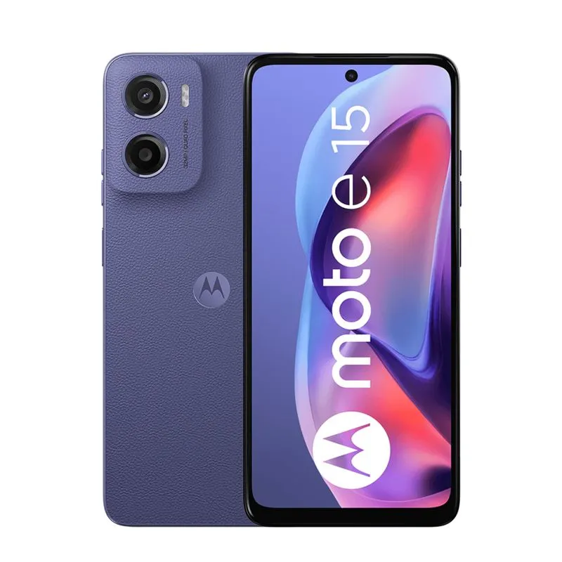 MOTOROLA - CELULAR MOTOROLA E15 2RAM 64GB MORADO