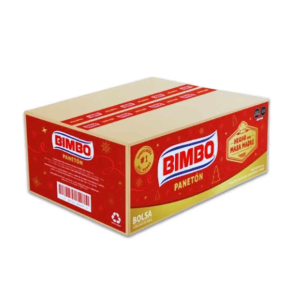 BIMBO - PANETON BIMBO EN BOLSA - CAJA 6 UNID X 900GR