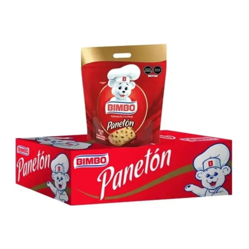 BIMBO - PANETON BIMBO EN BOLSA - CAJA 6 UNID X 900GR