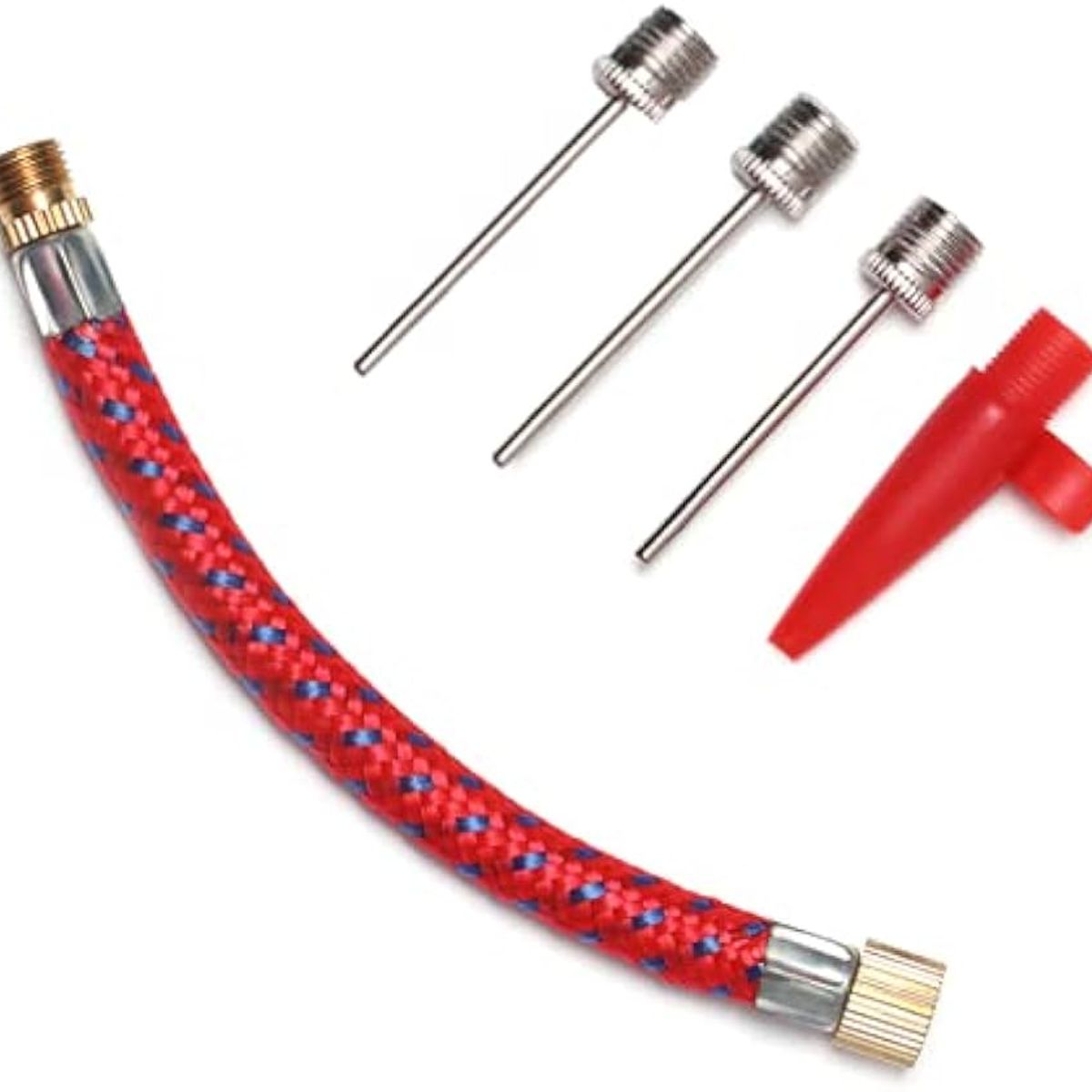 GENERICO - Kit Valvulas de Inflador de Aire para Pelotas y Balones Futbol