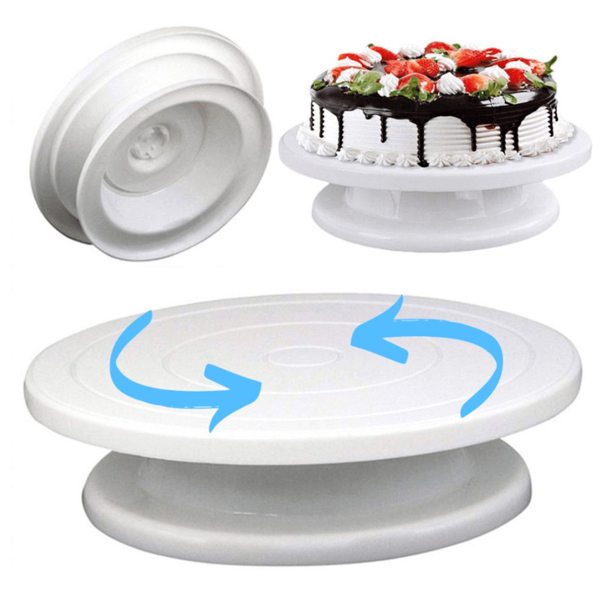 INSPIRA MARKET - Base Giratoria de Tortas Reposterìa Decoración