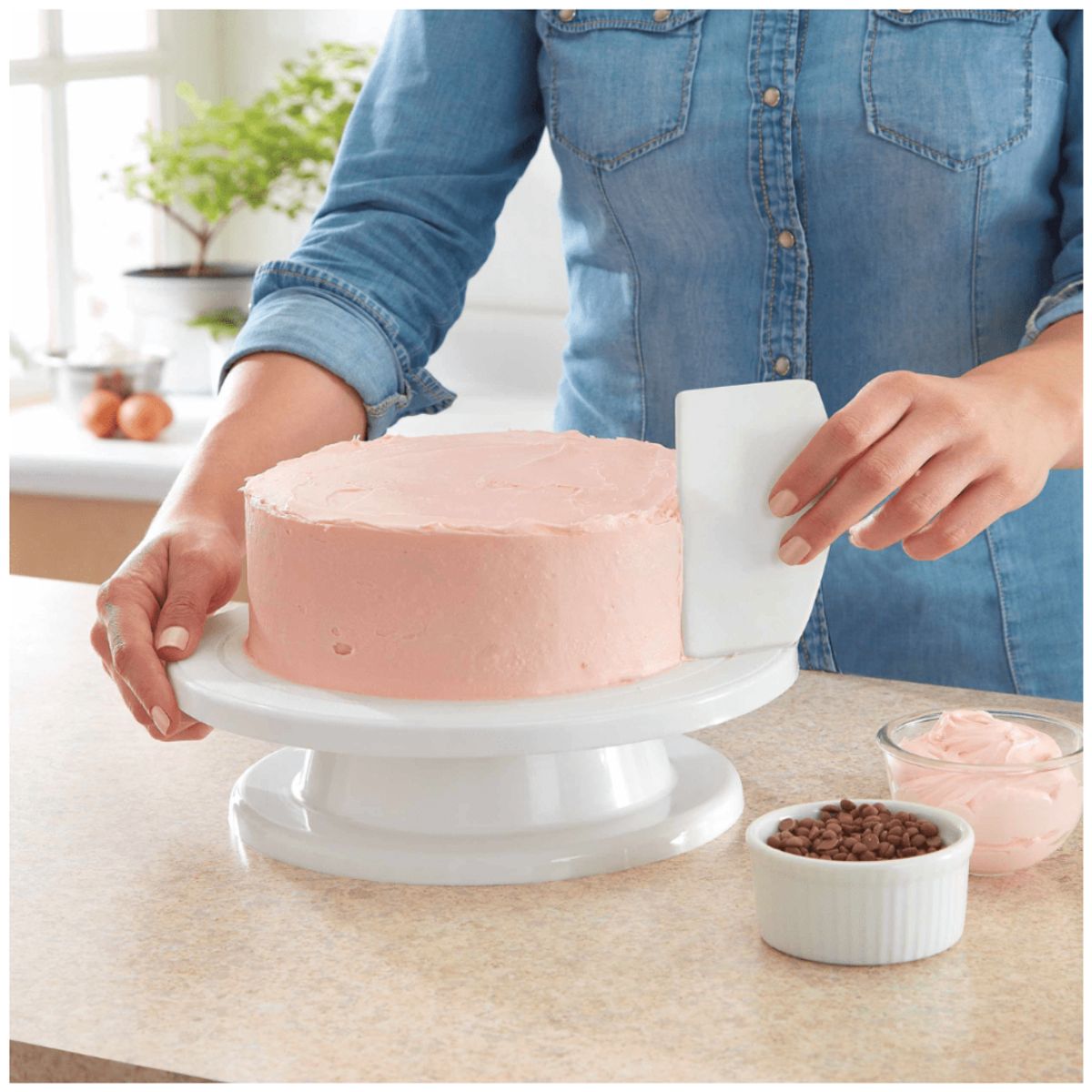INSPIRA MARKET - Base Giratoria de Tortas Reposterìa Decoración