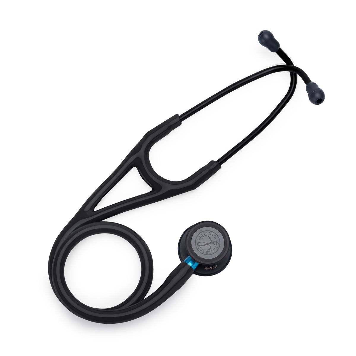 LITTMANN - Estetoscopio LITTMANN Cardiology IV Negro Black Edition Vástago Azul 6201