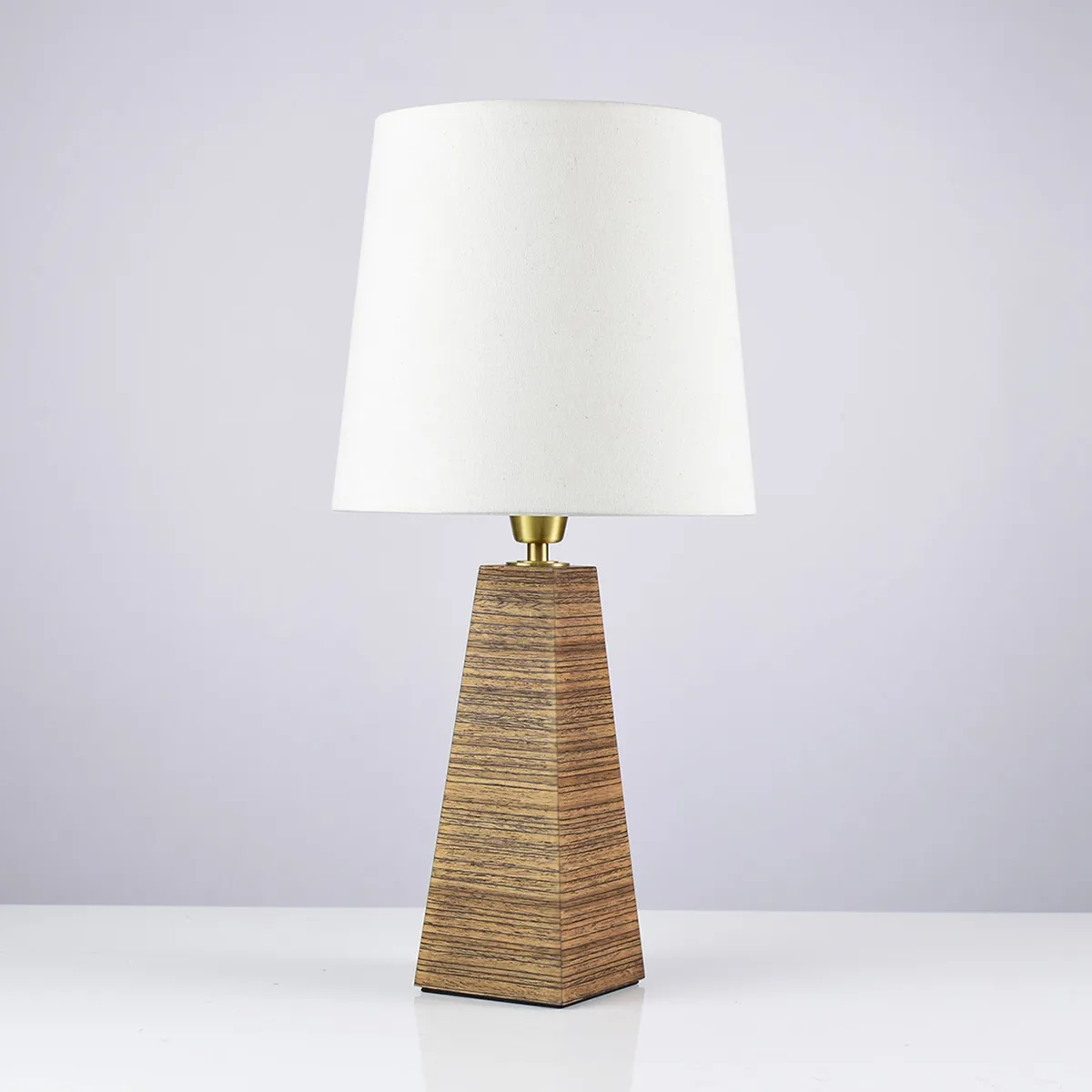 GENERICO - Lámpara de Mesa de Noche Huari Zebrano