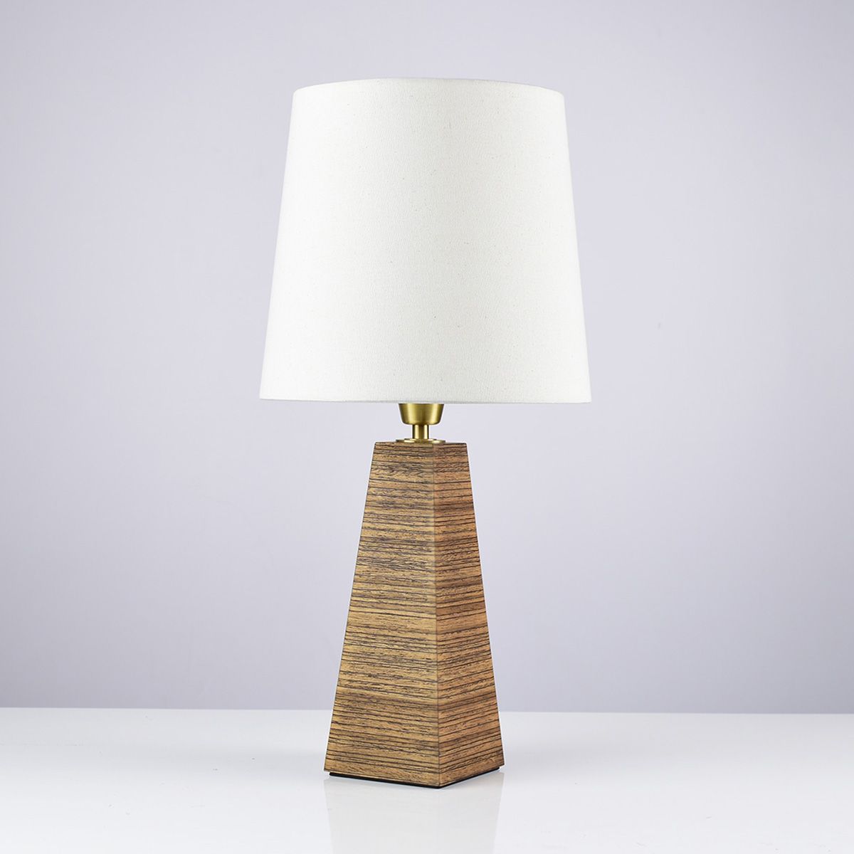 GENERICO - Lámpara de Mesa de Noche Huari Zebrano