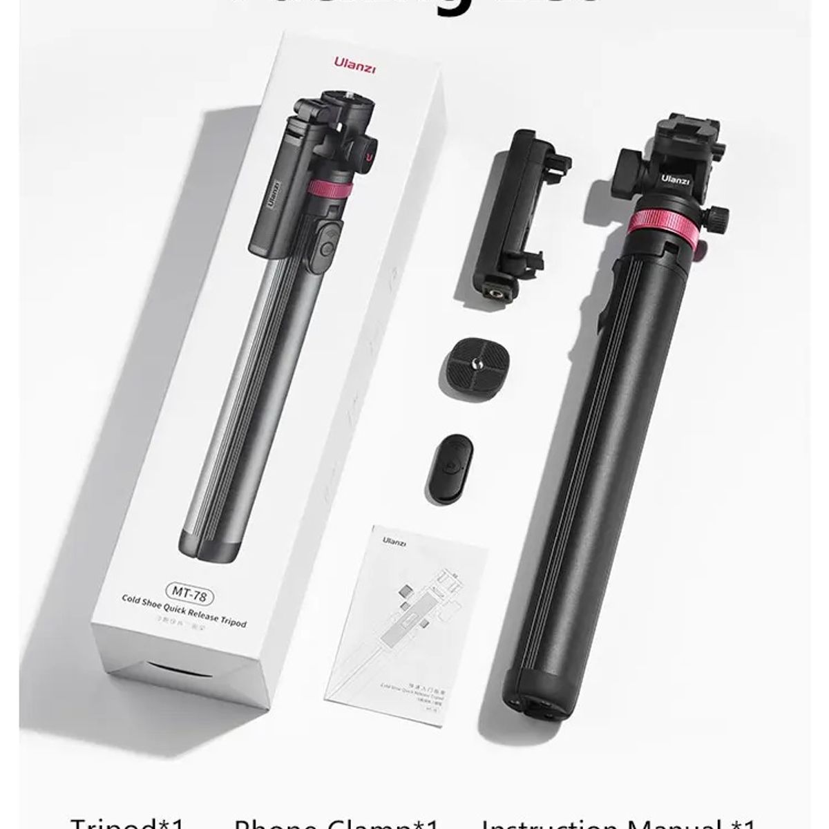 ULANZI - TRIPODE ULANZI MT78 PARA CELULAR