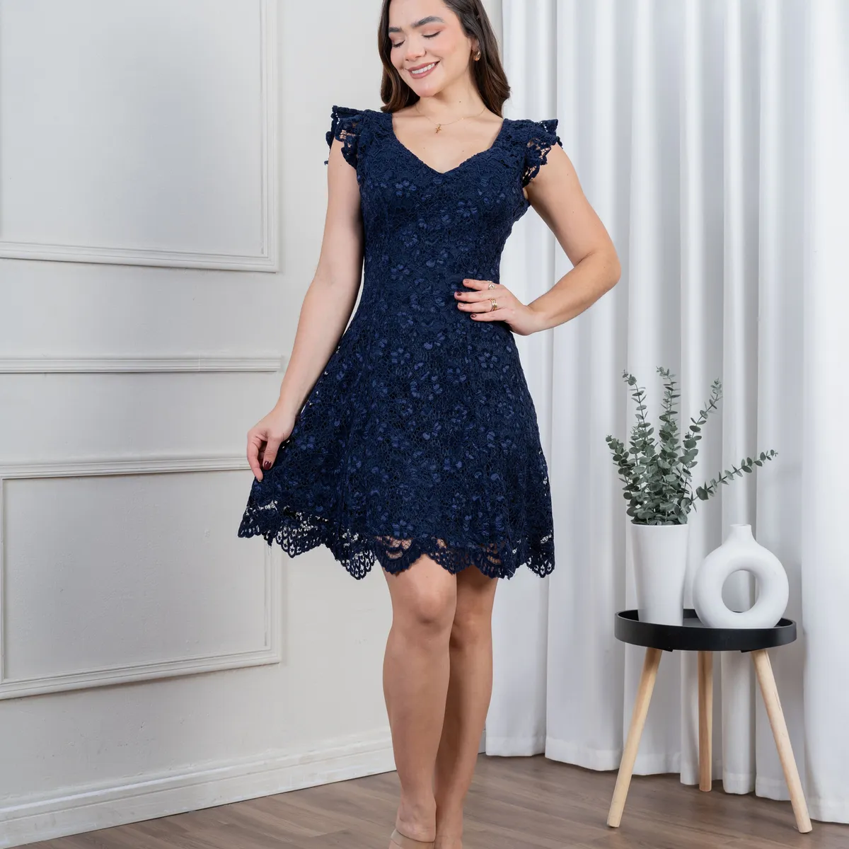 NANCY'S COLLECTION - Vestido Corto Nancys Collection