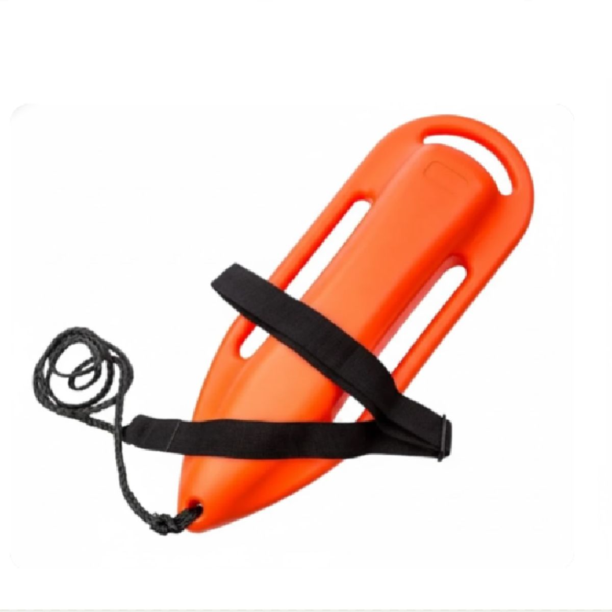 GENERICO - SALVAVIDAS FLOTADOR TORPEDO PARA RESCATE DE PVC AERODINAMICO PARA SOCORRISTAS