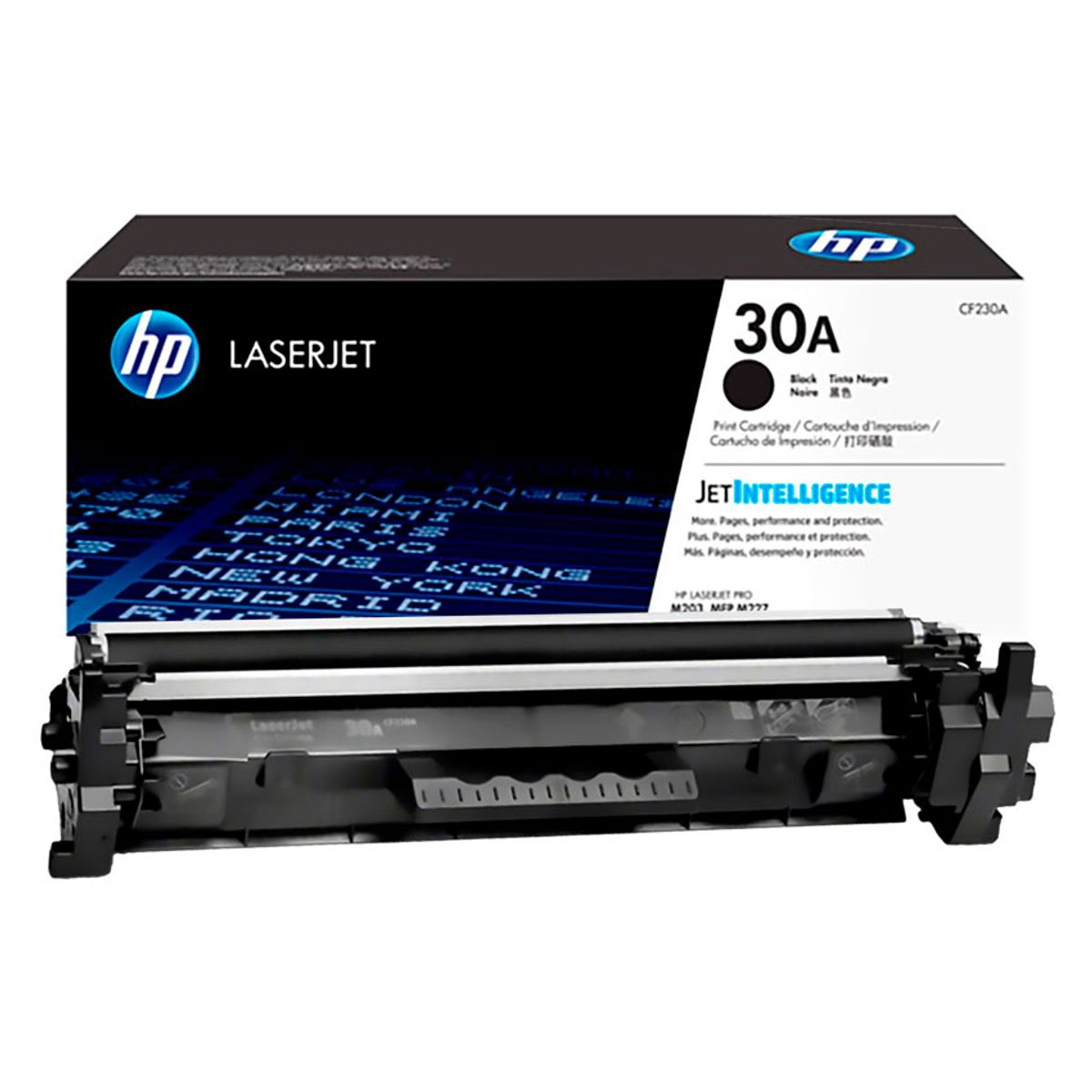 HP - Tóner HP CF230A 30A Negro Original para LaserJet Pro M203DW