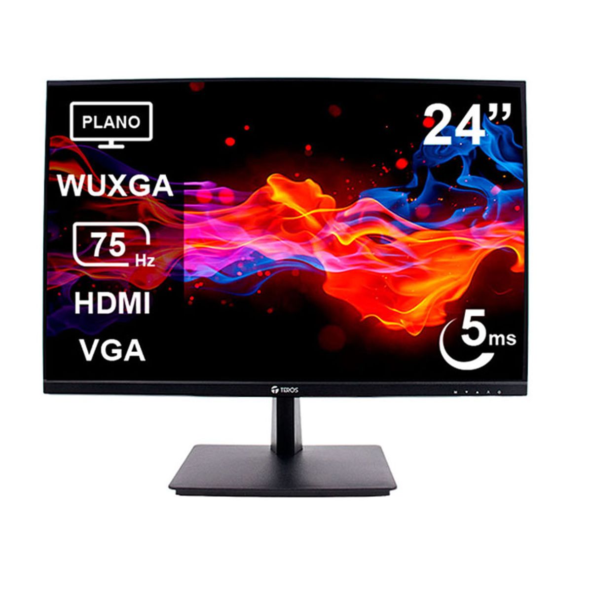 TEROS - Monitor Teros TE-2419CS IPS 75 Hz/ 5 MS/ HDMI/ VGA/ 24"