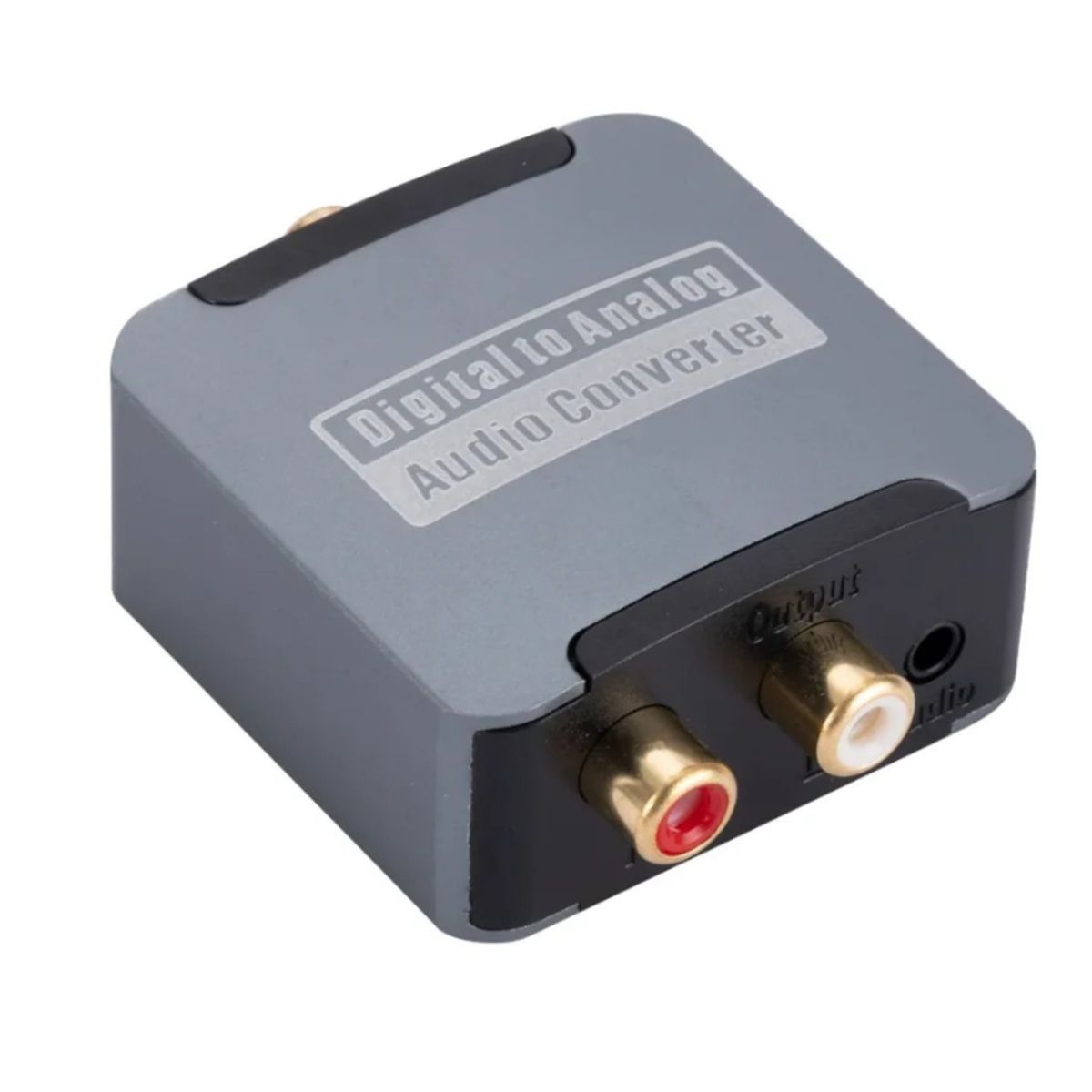 GENERICO - Convertidor Óptico coaxial DAC  Cable Óptico