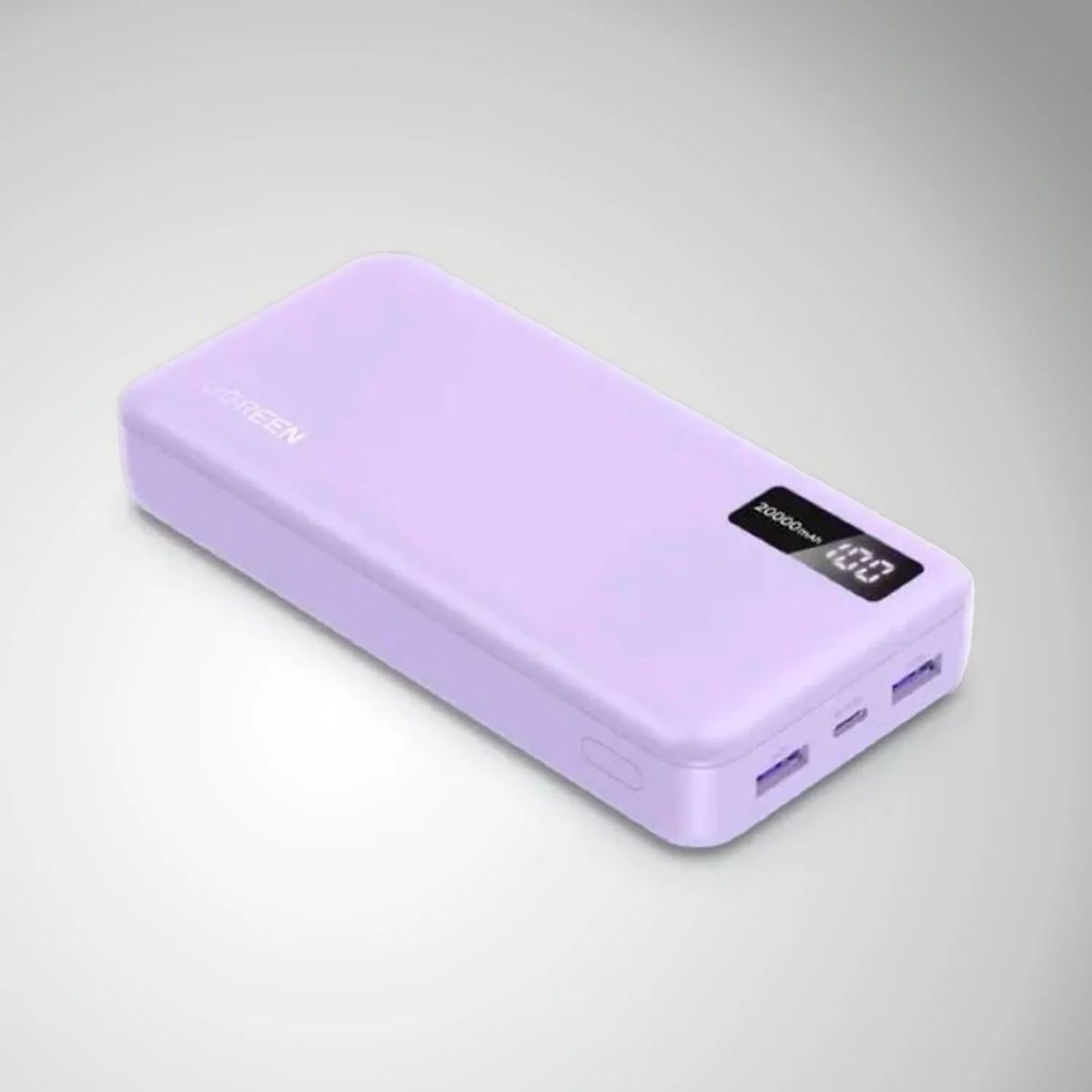 UGREEN - Power Bank UGREEN 20 W con carga rápida bidireccional morado