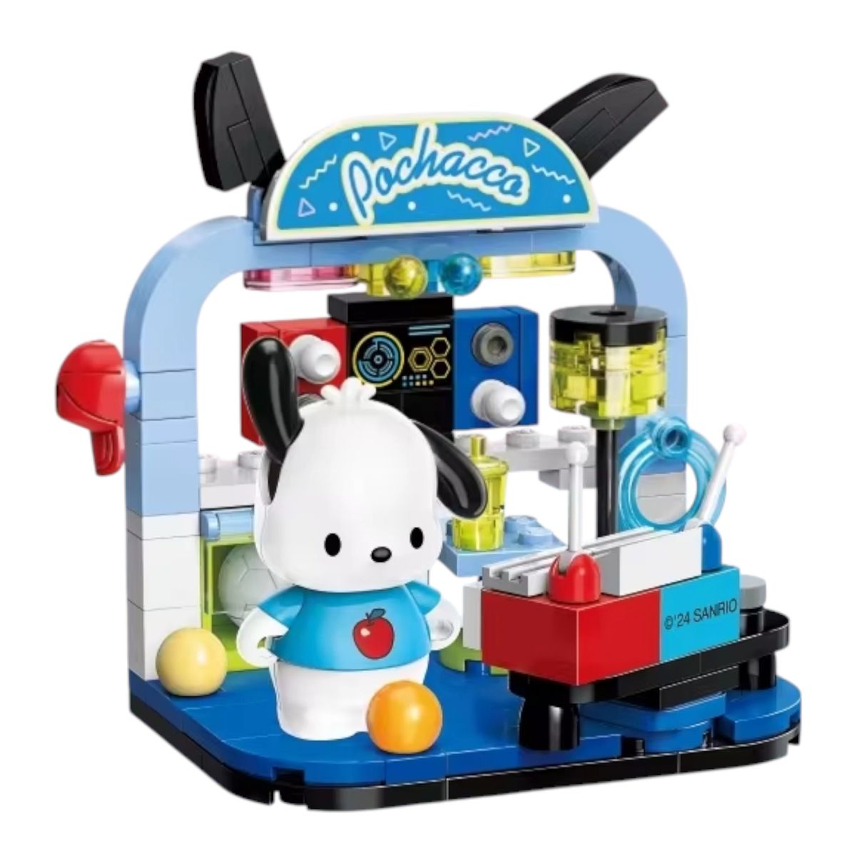 SANRIO - Mini Bloques PochaccoEscenario - Keepley - K20849-2