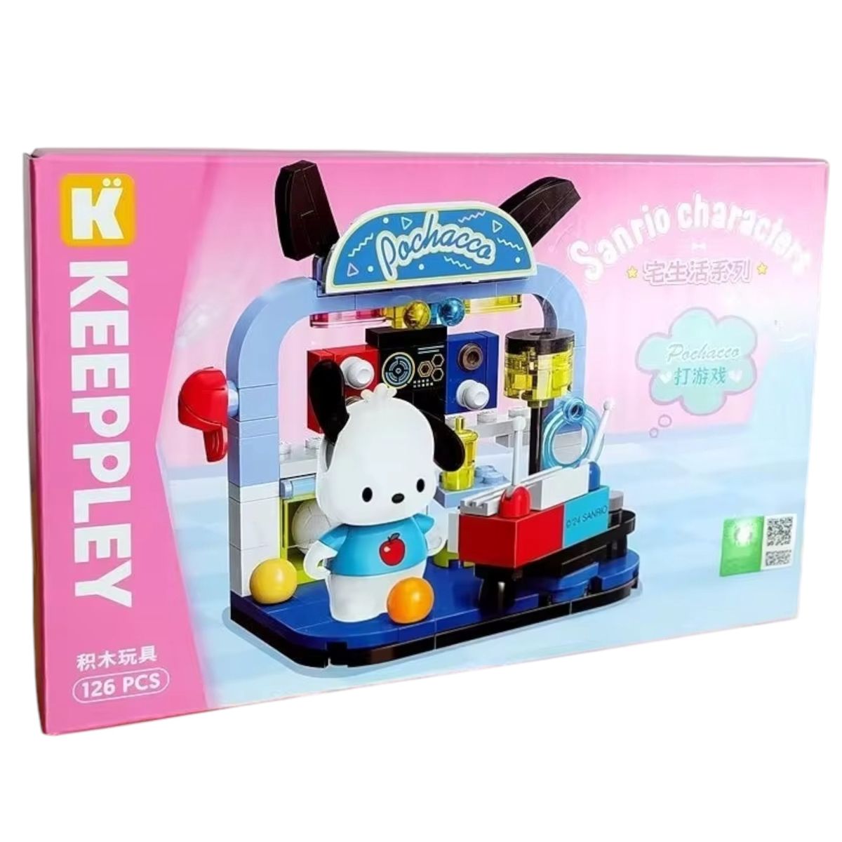 SANRIO - Mini Bloques PochaccoEscenario - Keepley - K20849-2