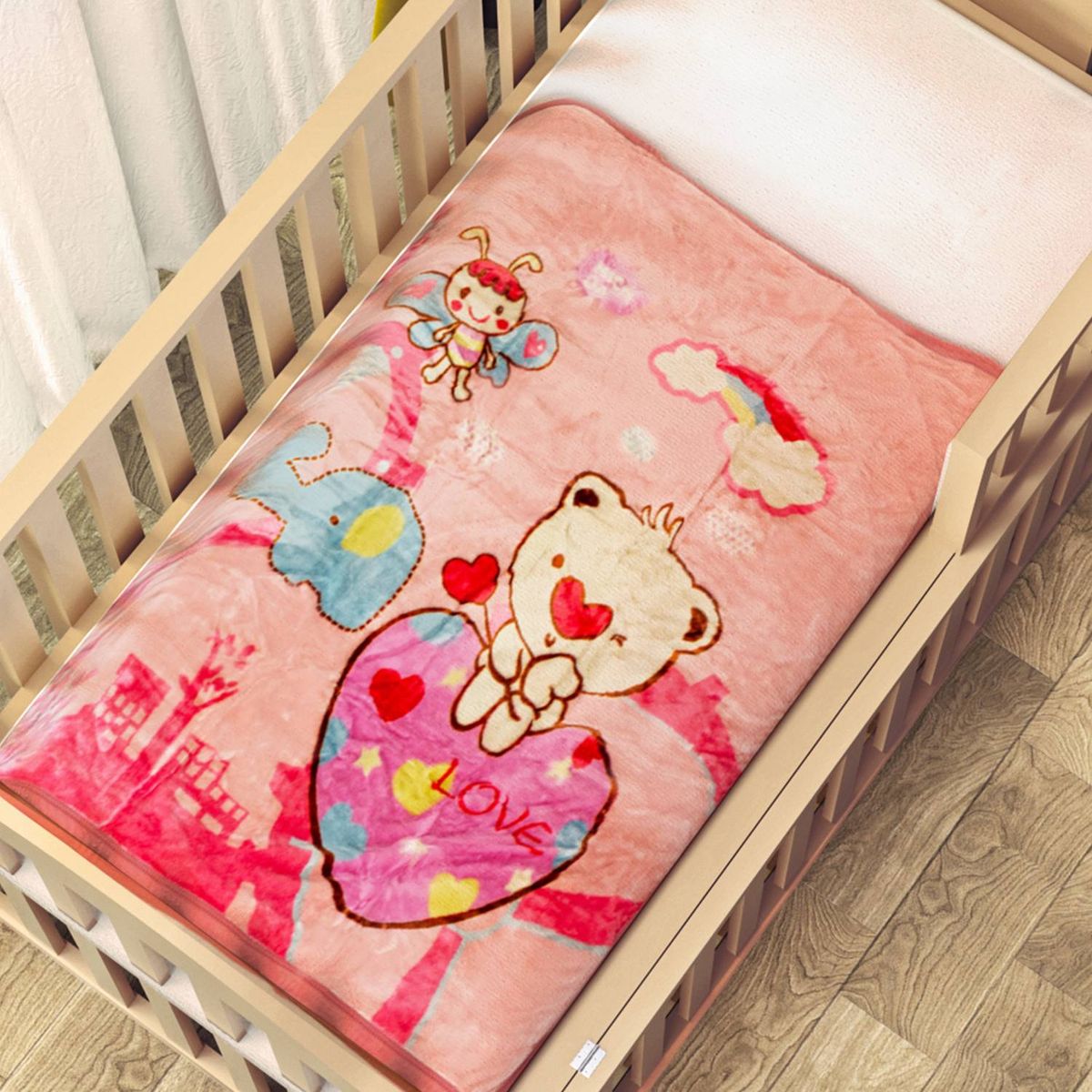 ESKIMO - Frazada Kids ESKIMO Gold REVERSIBLE