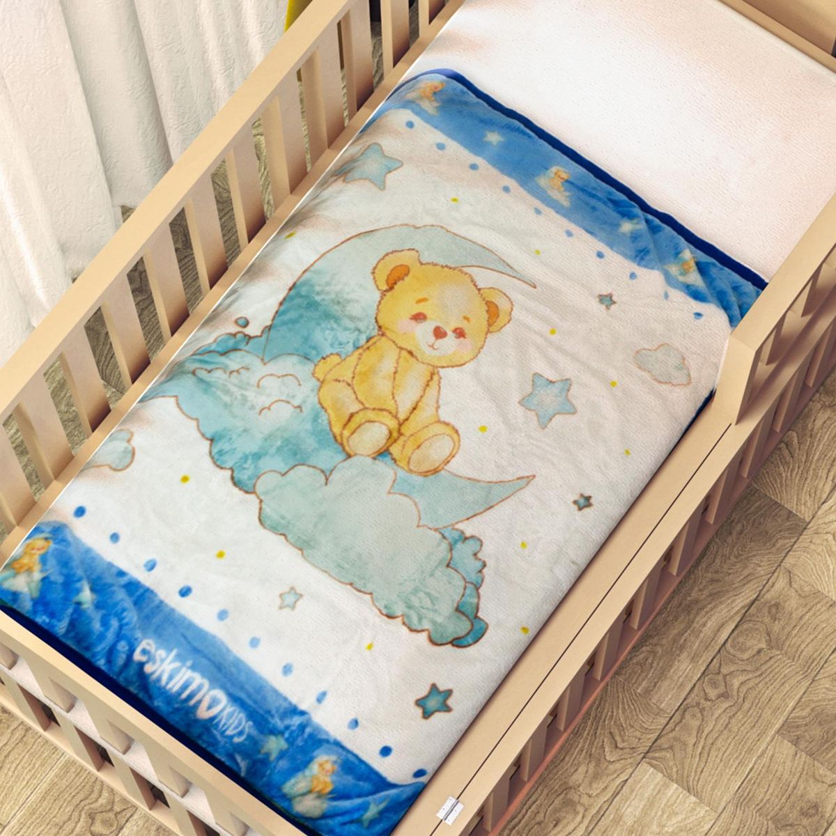 ESKIMO - Frazada Kids ESKIMO Gold REVERSIBLE