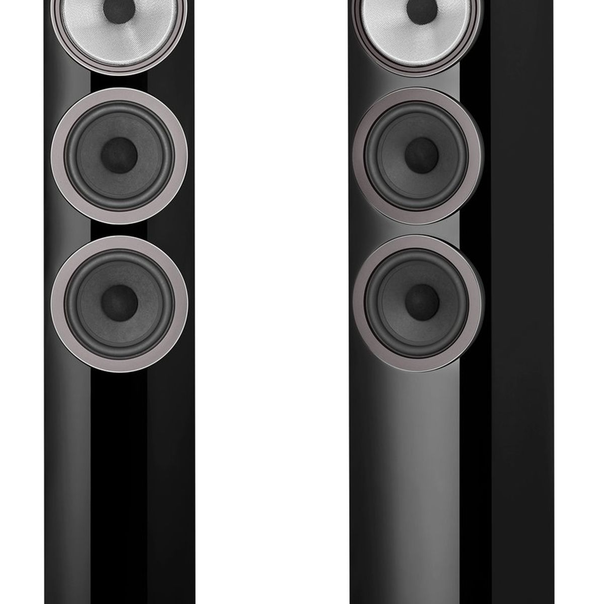 BOWERS & WILKINS - PARLANTES TORRE BOWERS & WILKINS 704 S3, 150W RMS, 8 OHM NEGRO(PAR)