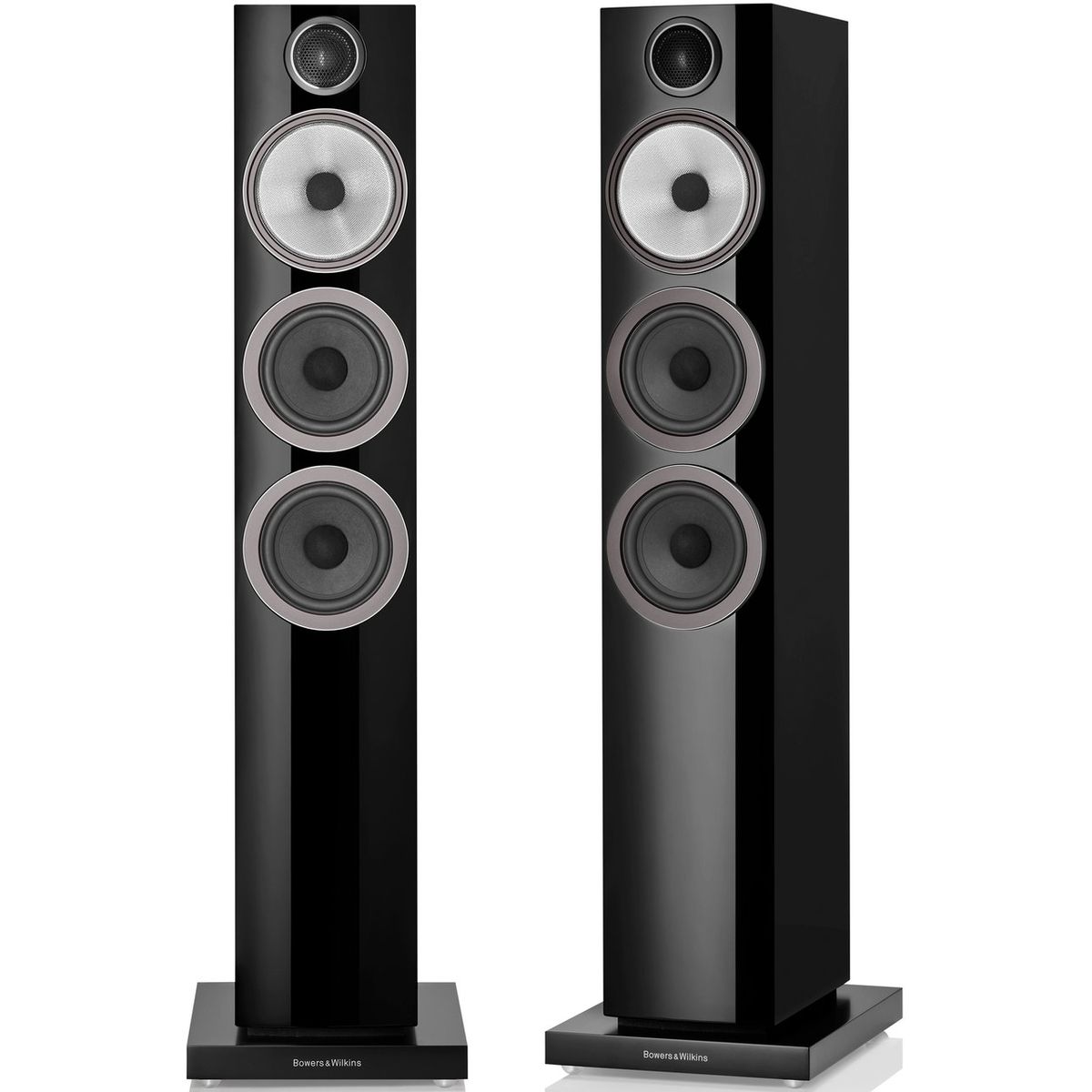 BOWERS & WILKINS - PARLANTES TORRE BOWERS & WILKINS 704 S3, 150W RMS, 8 OHM NEGRO(PAR)