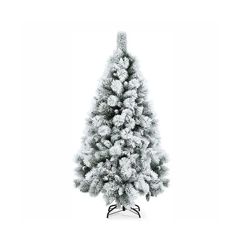 GENERICO - ARBOL NAVIDEÑO SUPER POMPOSO PREMIUM NEVADO 1.50 MTS