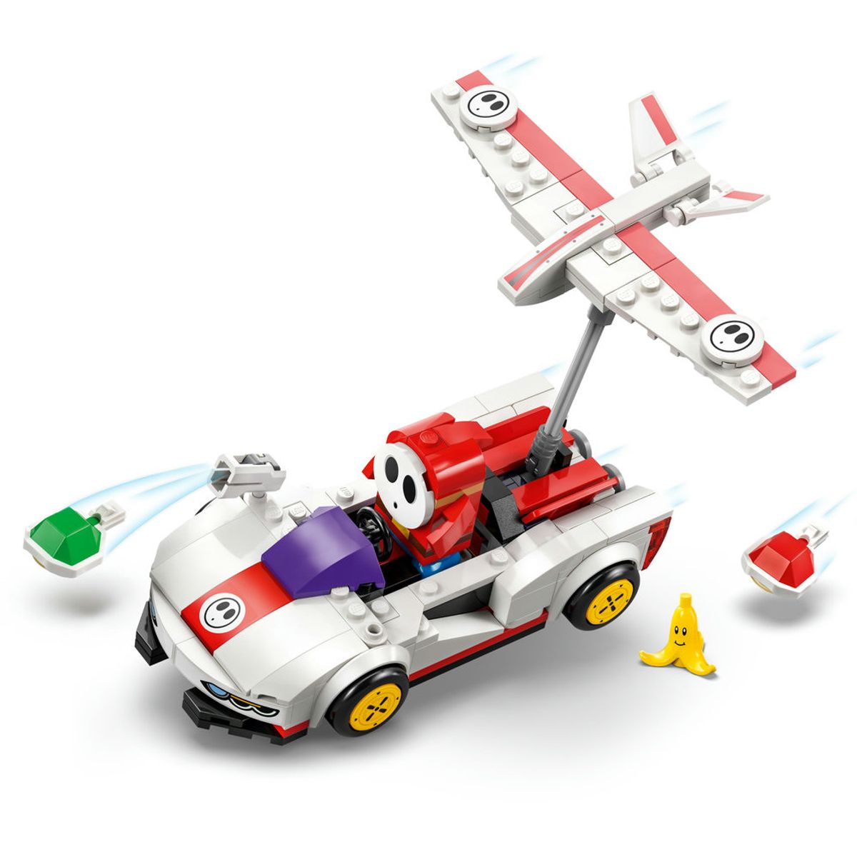 LEGO - LEGO 72045 Mario Kart™ – Shy Guy y Bólido P