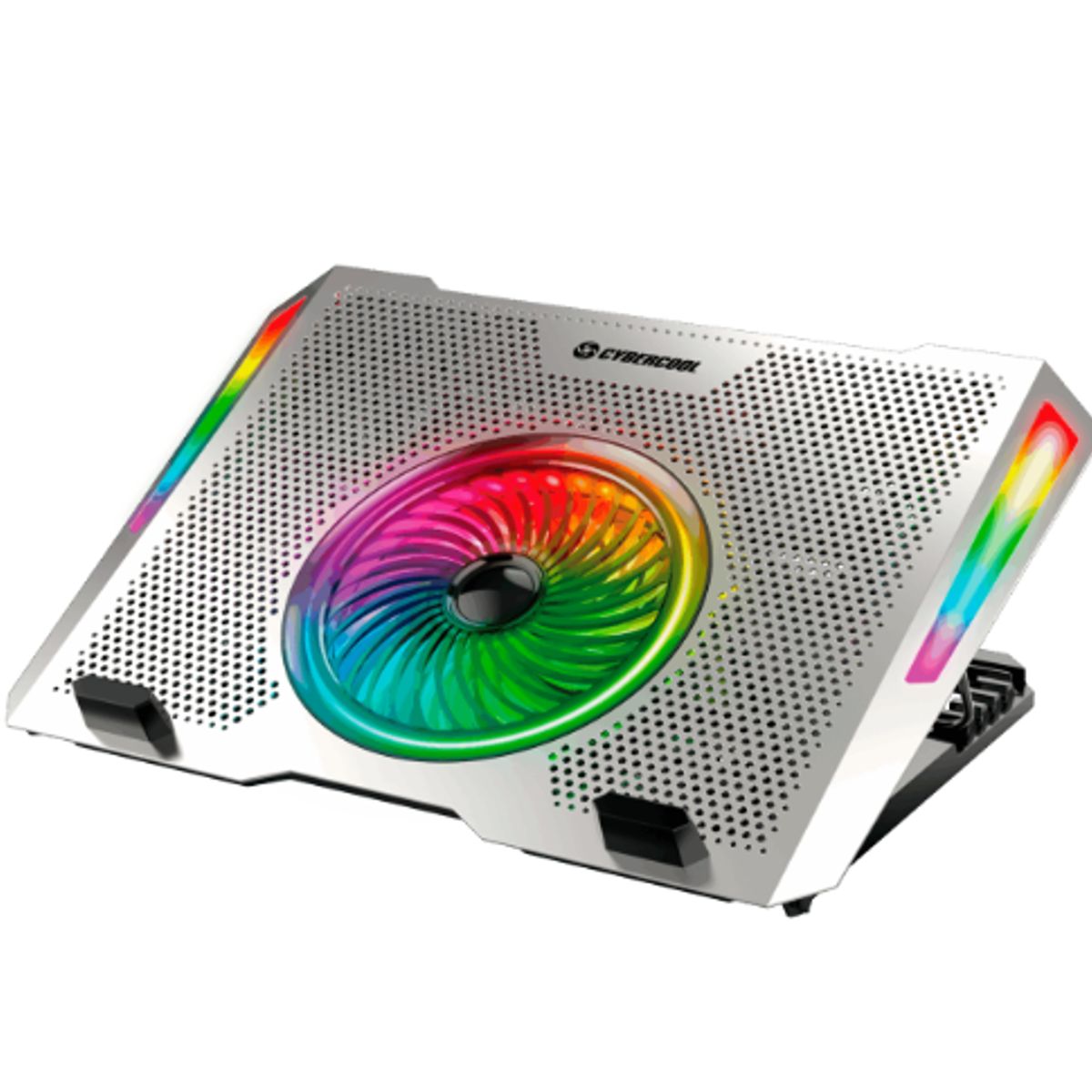 CYBERCOOL - Cooler Para Laptop HA-A15 LED RGB CYBERCOOL