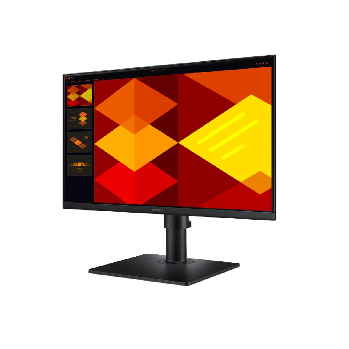SAMSUNG - Monitor Plano Samsung 22 Essential S4 LS22D400GALXPE