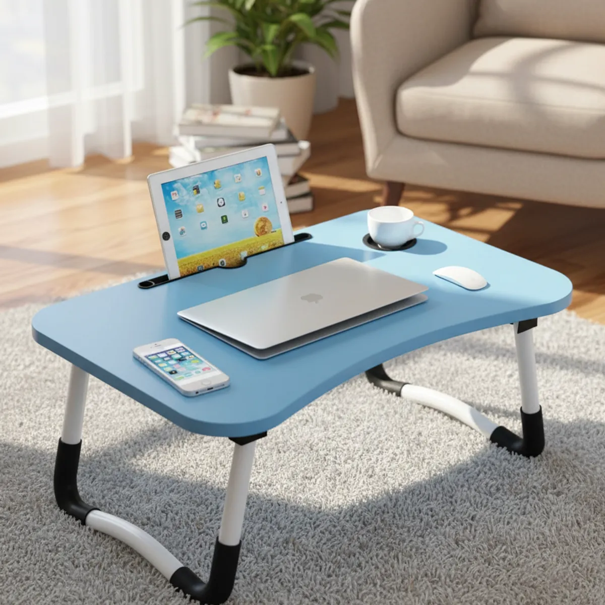 GENERICO - Mesas Multifunción Ergonómica para Laptop y Comodidad en la Cama