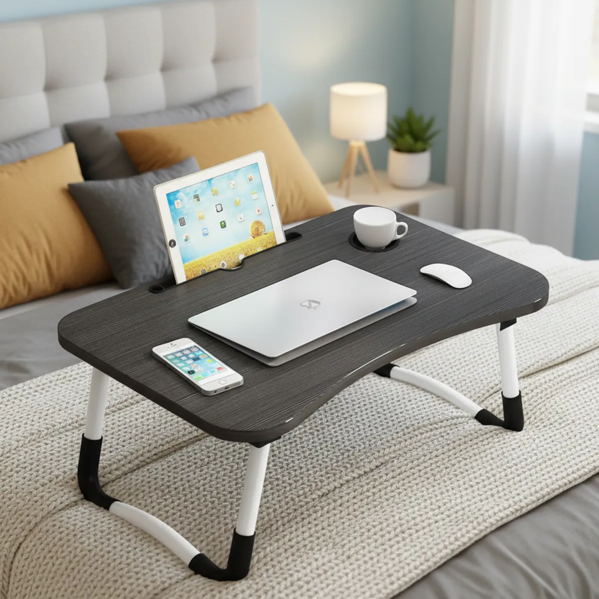 GENERICO - Mesas Multifunción Ergonómica para Laptop y Comodidad en la Cama