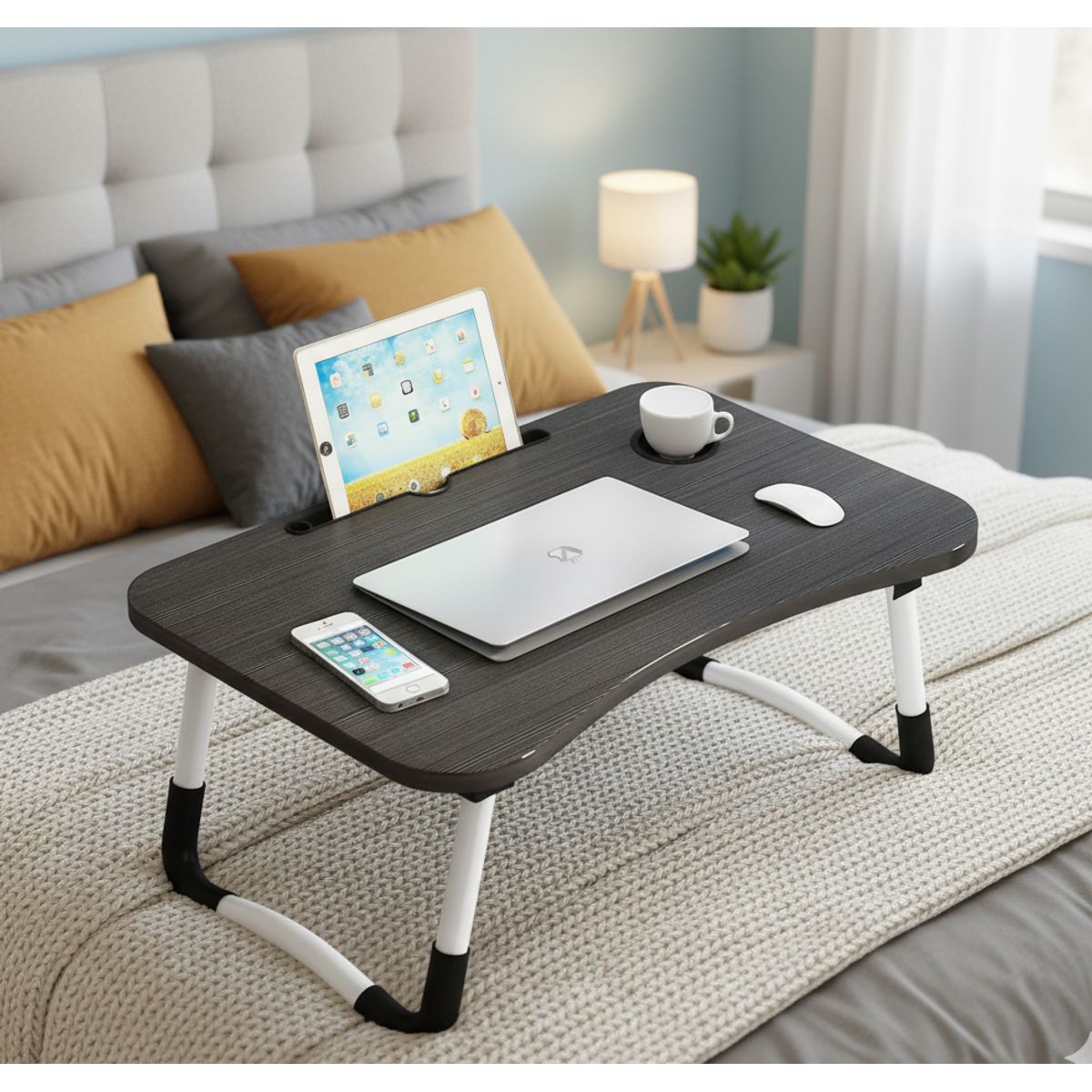GENERICO - Mesas Multifunción Ergonómica para Laptop y Comodidad en la Cama