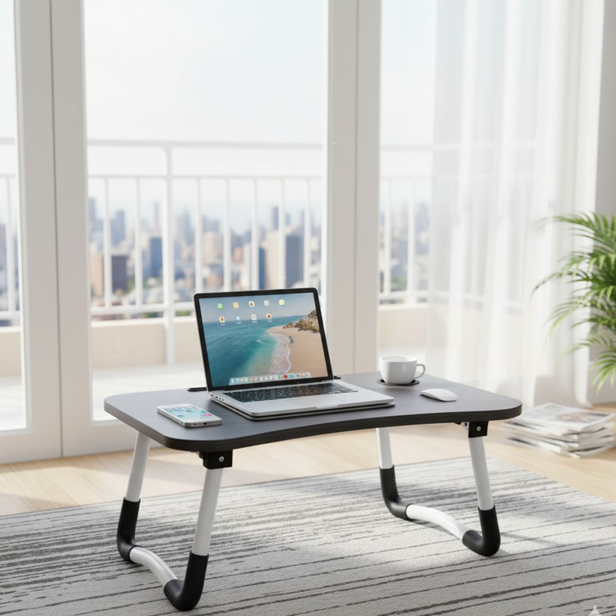 GENERICO - Mesas Multifunción Ergonómica para Laptop y Comodidad en la Cama