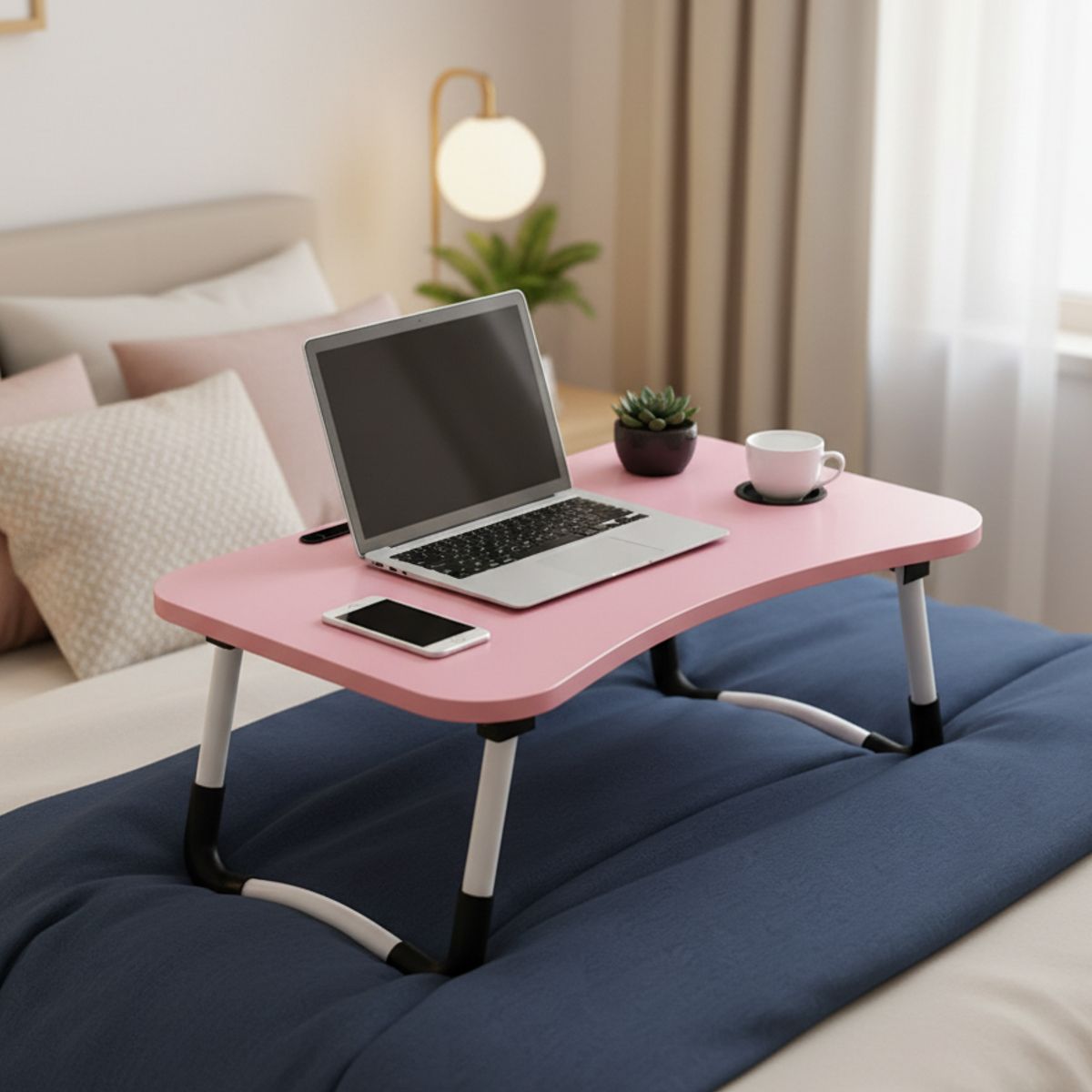 GENERICO - Mesas Multifunción Ergonómica para Laptop y Comodidad en la Cama