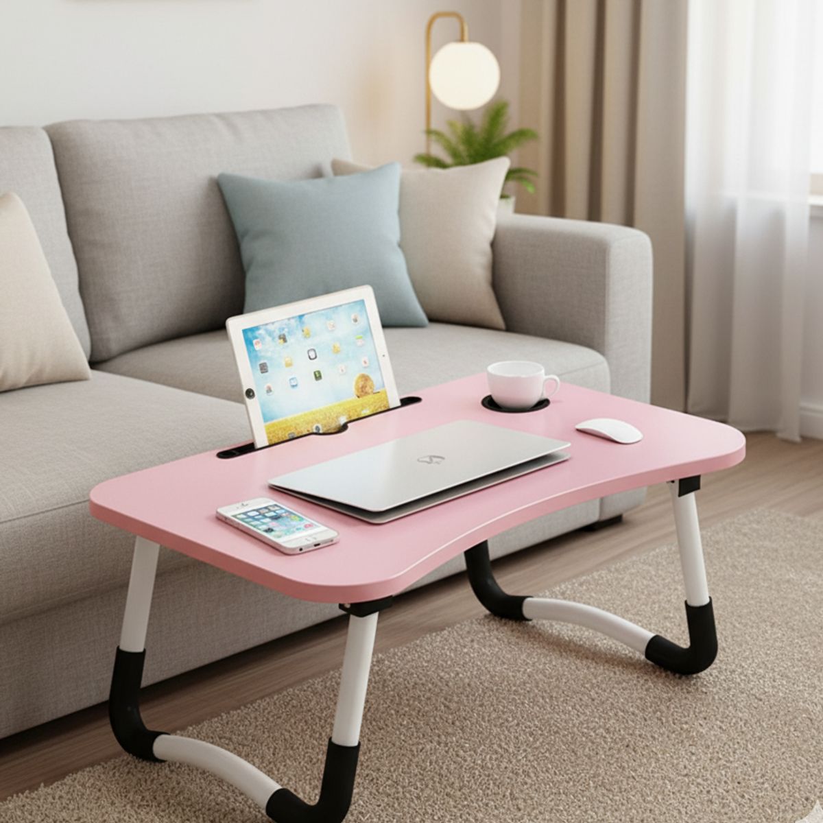 GENERICO - Mesas Multifunción Ergonómica para Laptop y Comodidad en la Cama