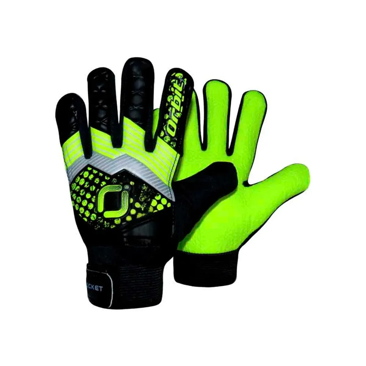 ORBIT - GUANTES PARA ARQUERO ORBIT ROCKET SIN VARILLA NEGRO TALLA 7