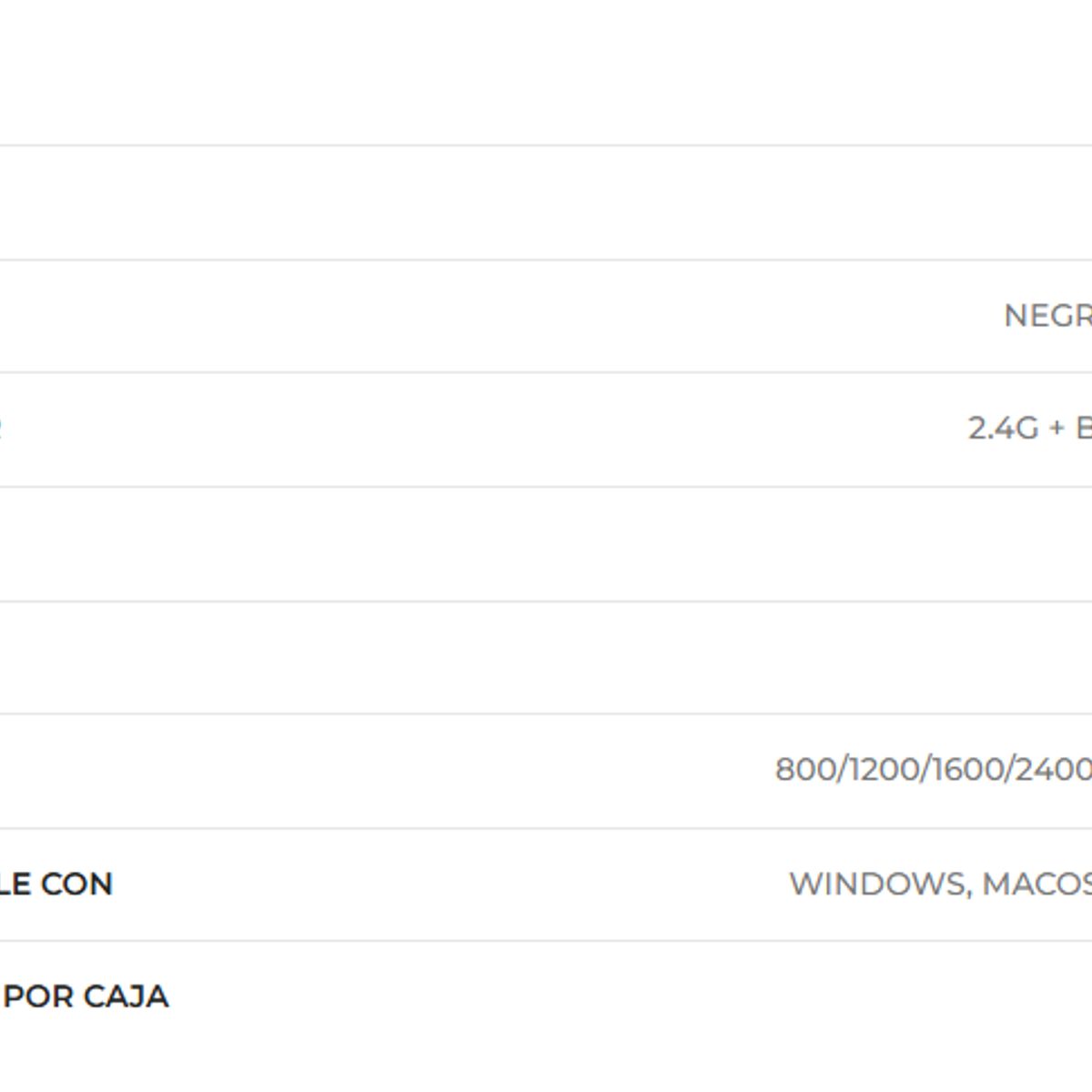 ACER - Mouse Gamer Inalambrico Trimode OMR210WH 7200 DPI Luz RGB 500mah ACER