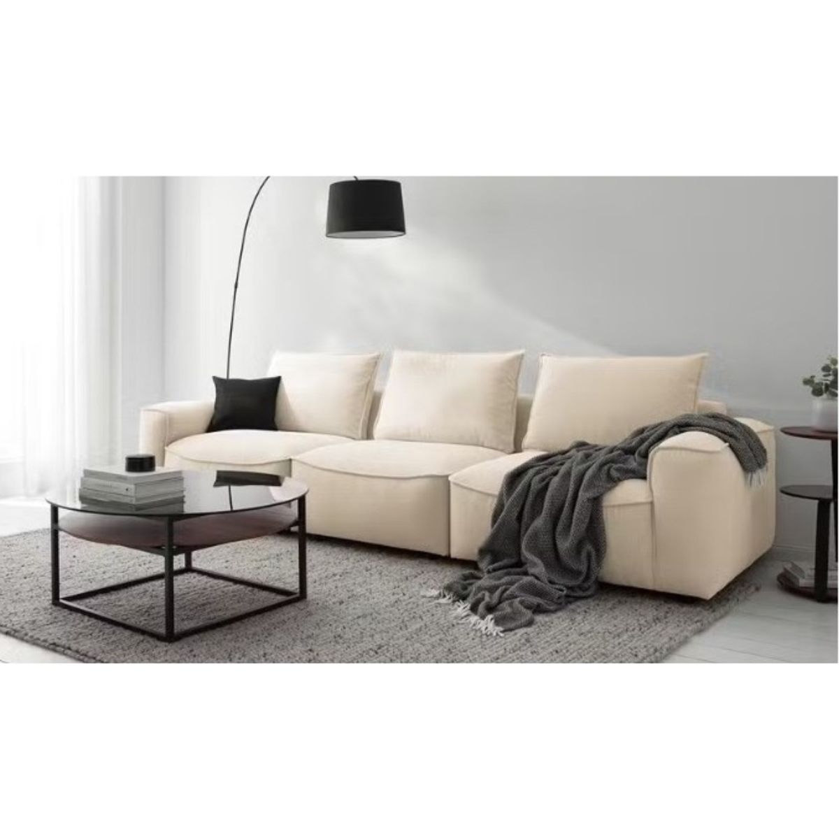 GENERICO - Sofá 3 Cuerpos Praga