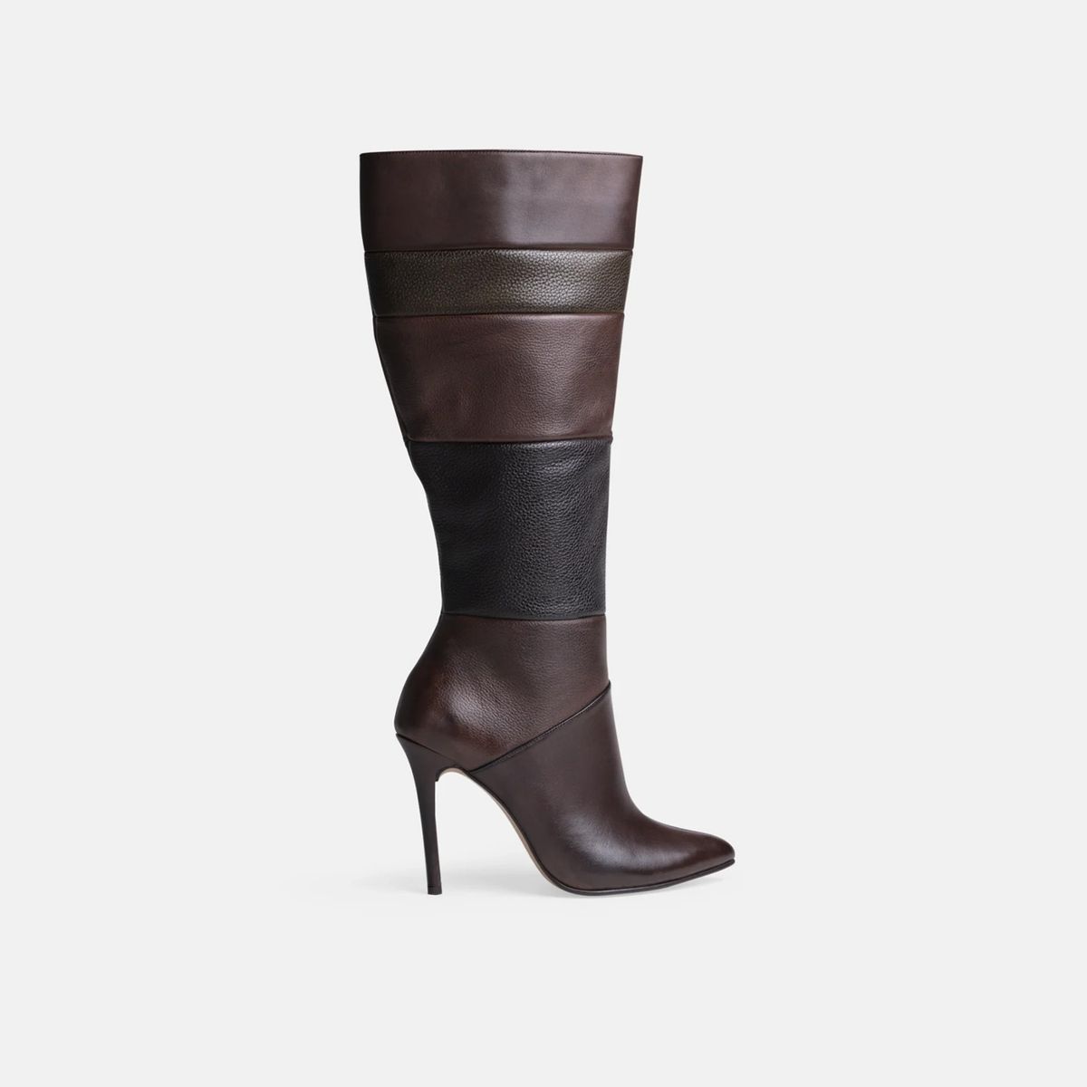 GINO BIGIONI - Bota Mujer de cuero BL6 Marrón Colores