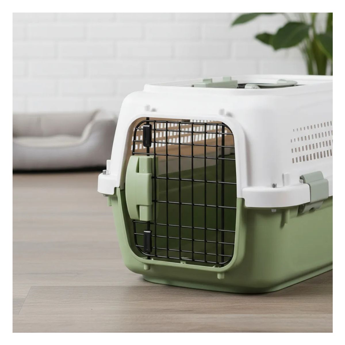 PET MOOD - Transportador Con Reja Superior Para Gatos 57x36x33cm