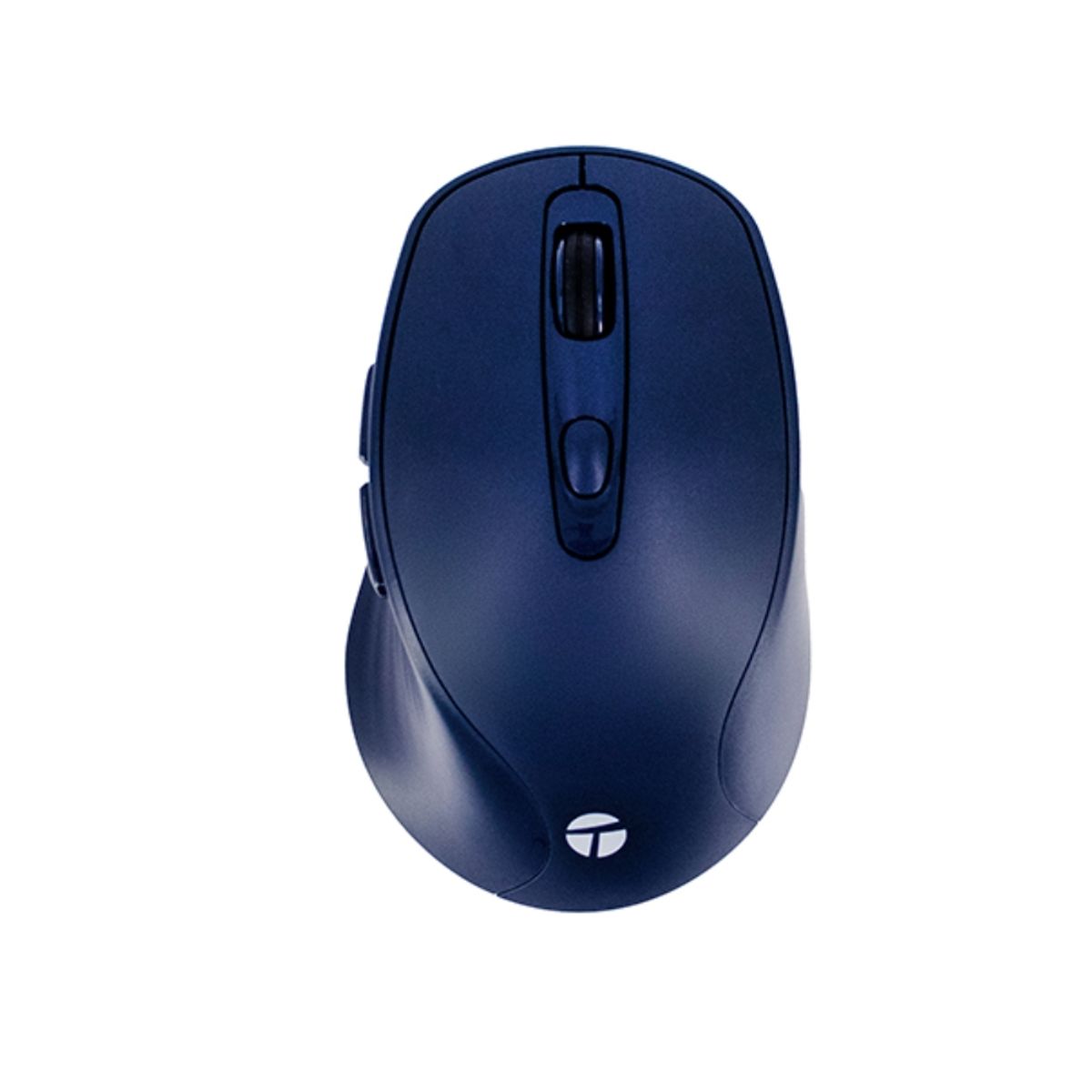 TEROS - Mouse inalámbrico TEROS TE-1235S, 2.4GHz, 6 botones, USB, azul