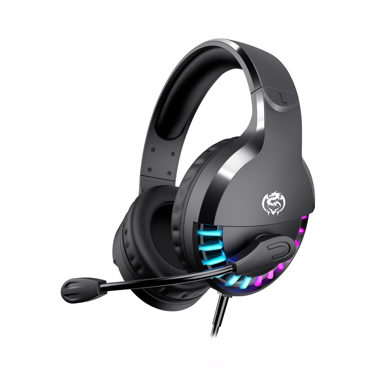 CYBERTEL - Auricular Gamer Alámbrico RGB 5.1 USB Cybertel Striker 5.1 CBX 501U