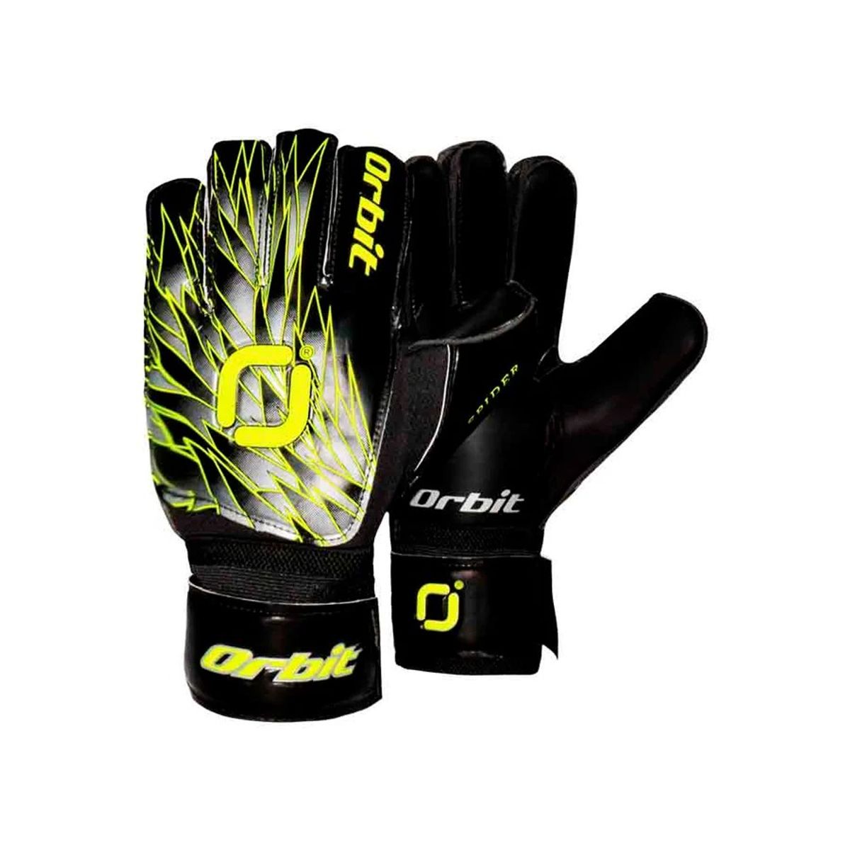 ORBIT - Guantes de Arquero Orbit con Varilla spider amarillo talla 9