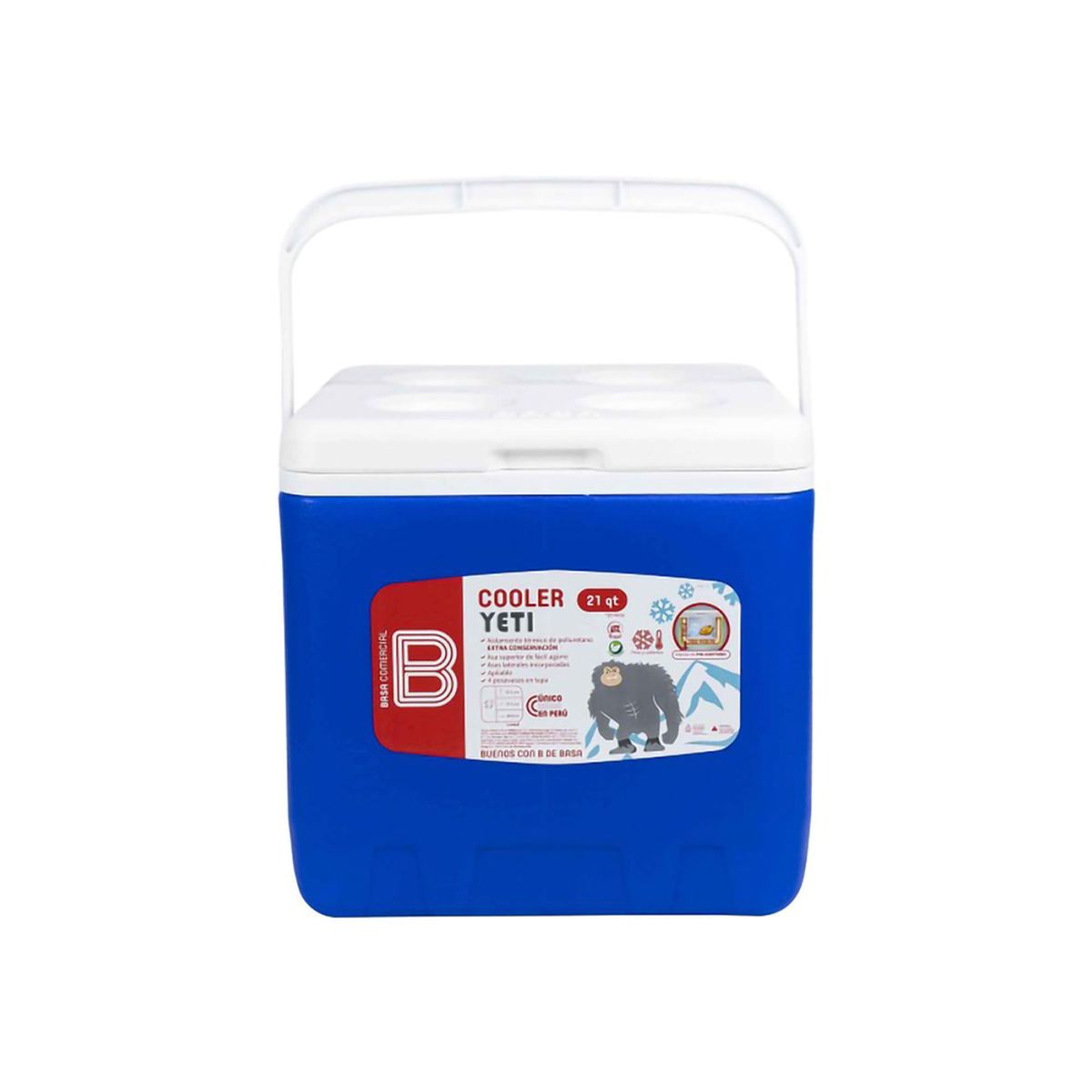 Basa - Cooler 20 Litros Basa YcePro 21 QT Yeti 8744 M55 AZUL